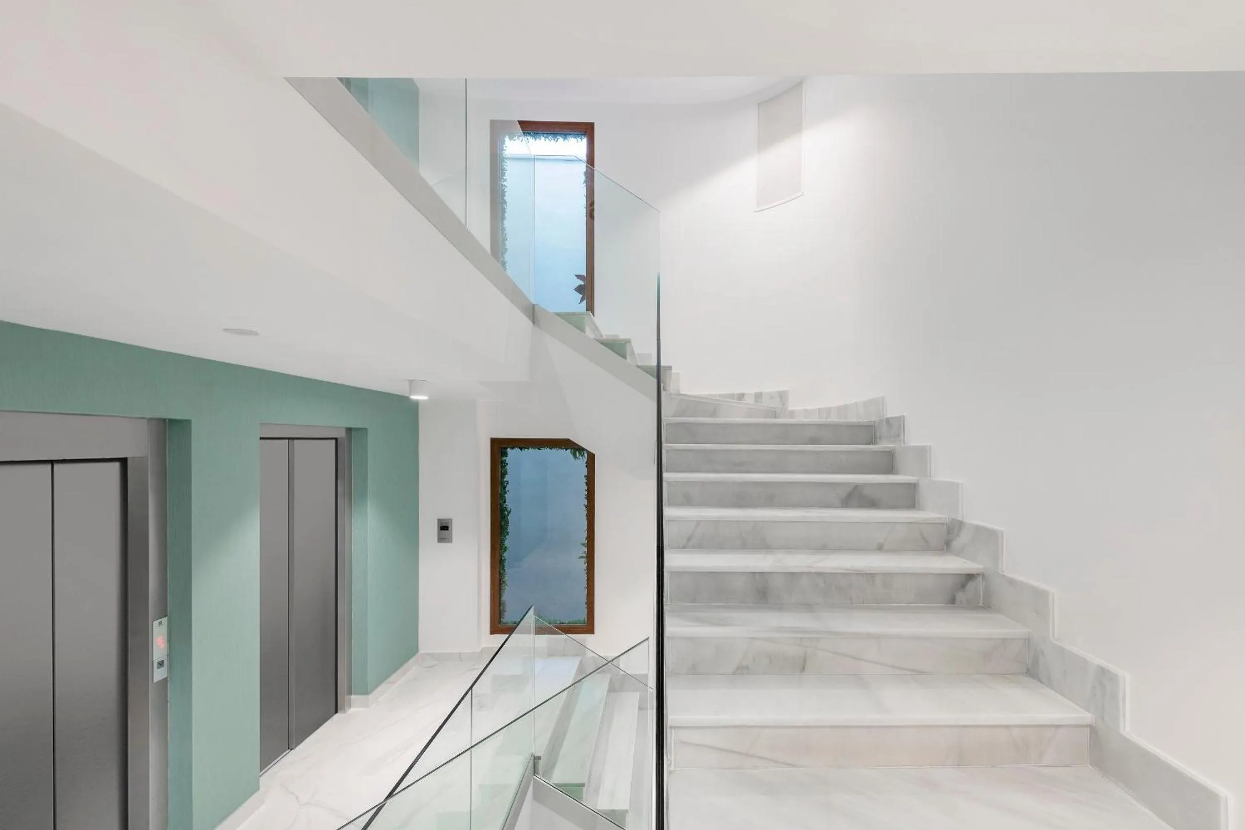 Lobby or reception in Odyssey Rooms Alicante