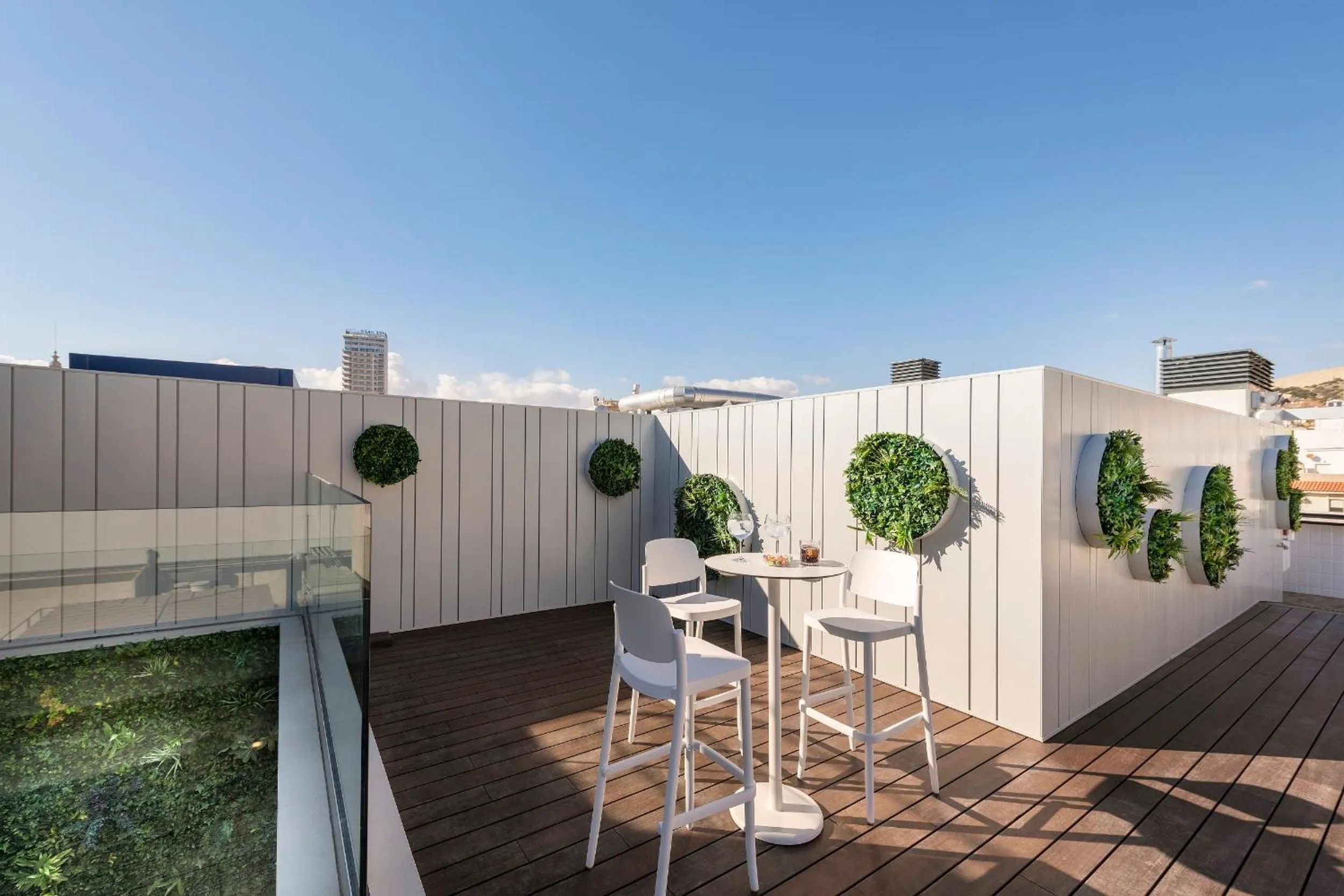 Balcony/Terrace in Odyssey Rooms Alicante