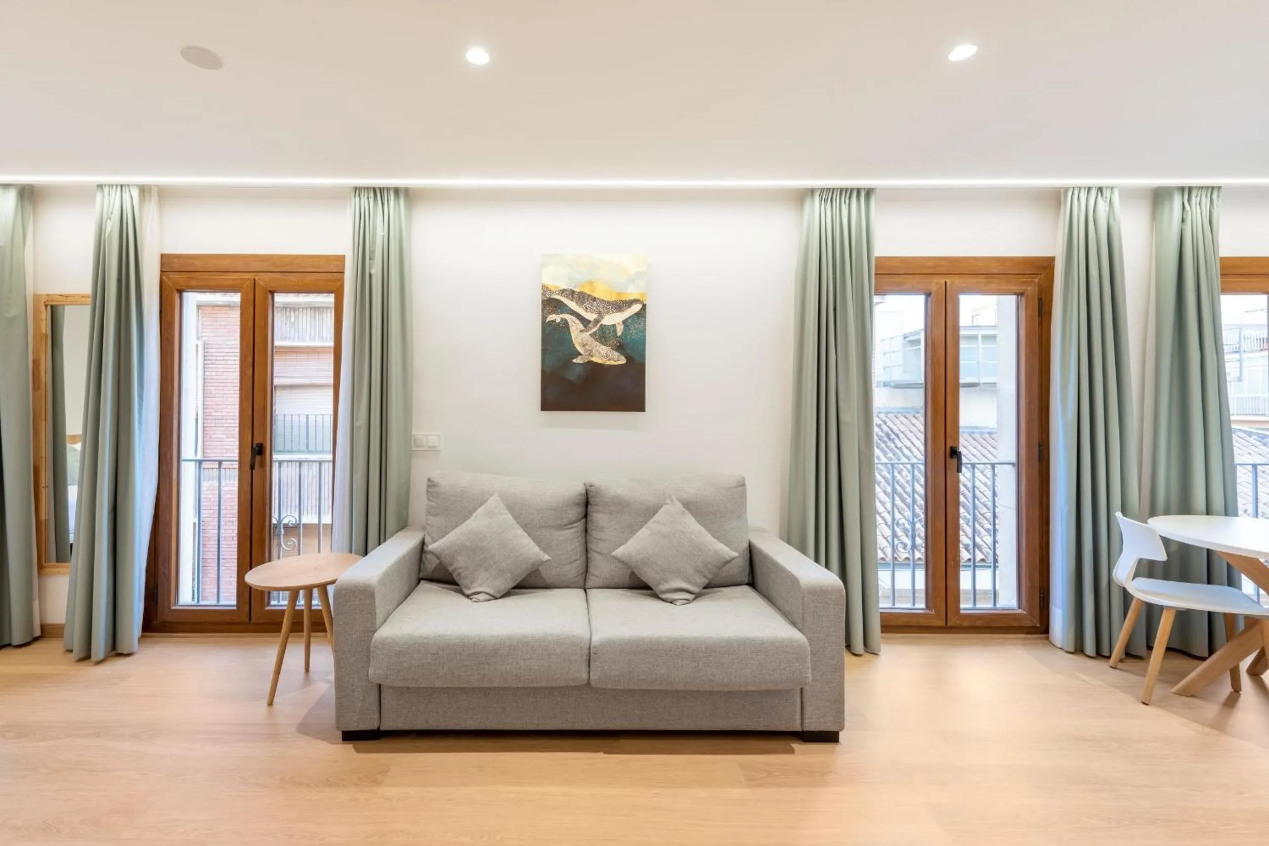 Living room in Odyssey Rooms Alicante