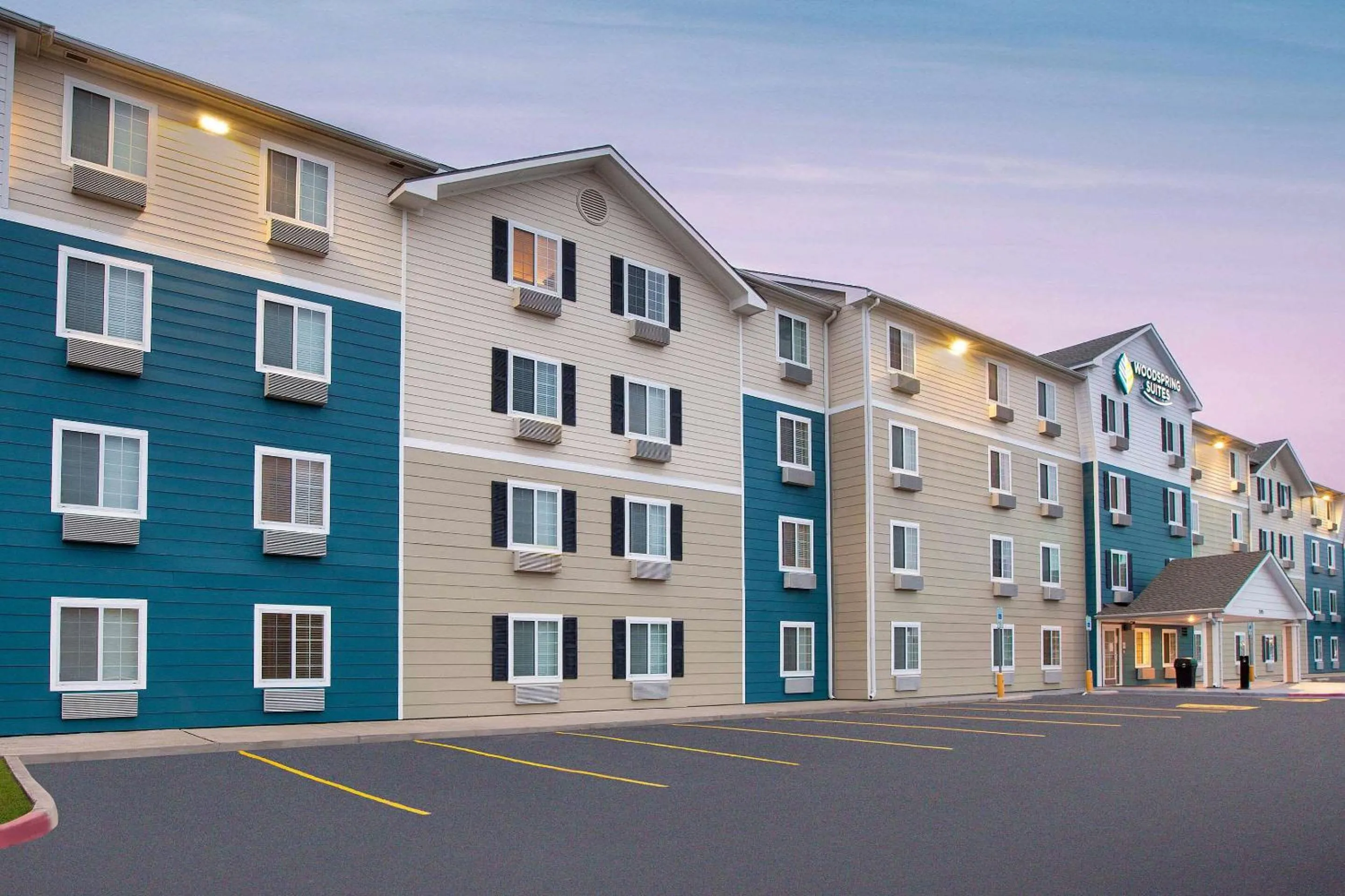 Property building in WoodSpring Suites Harlingen
