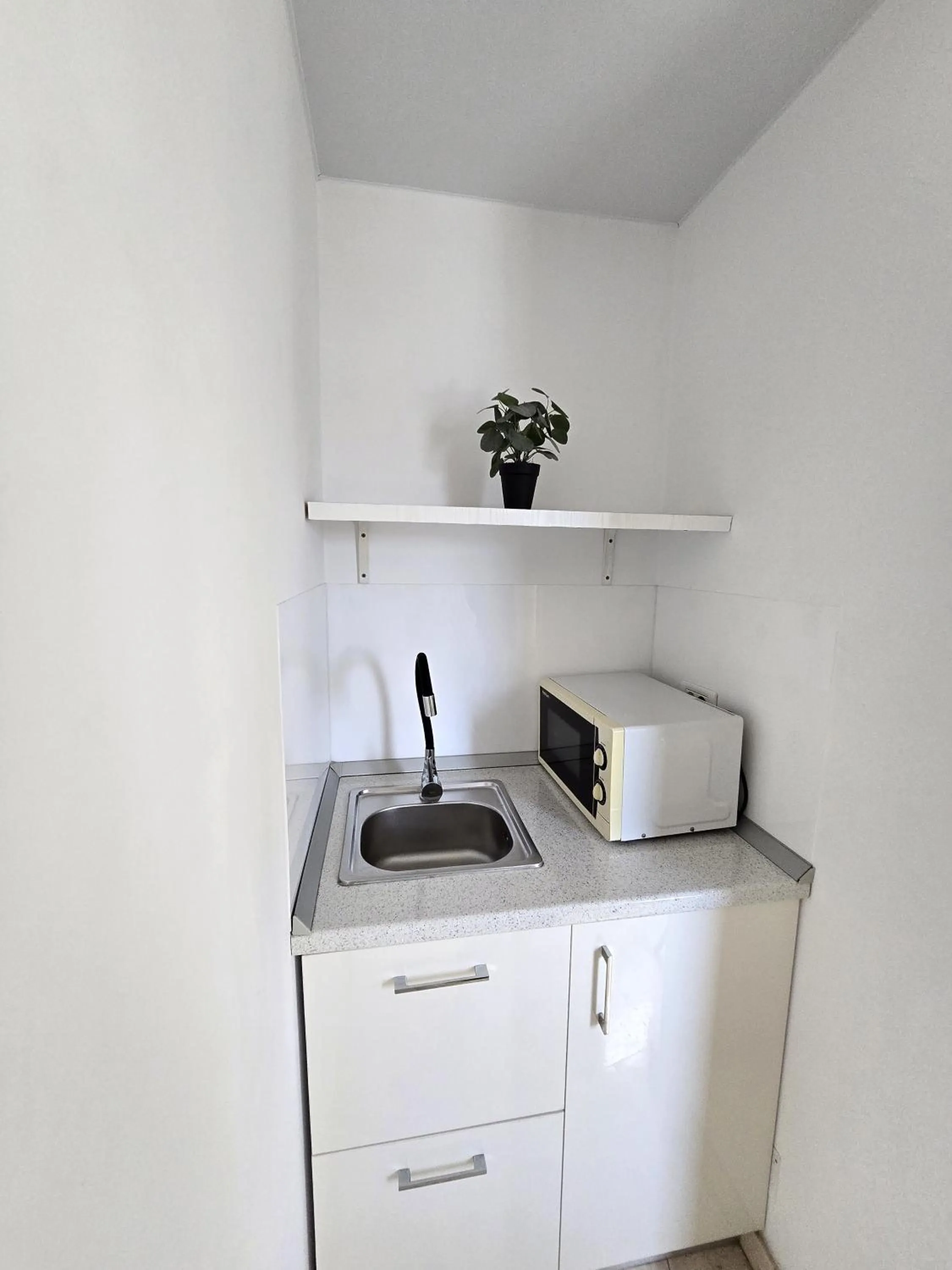 Kitchen or kitchenette in Dacia Residence Apartments