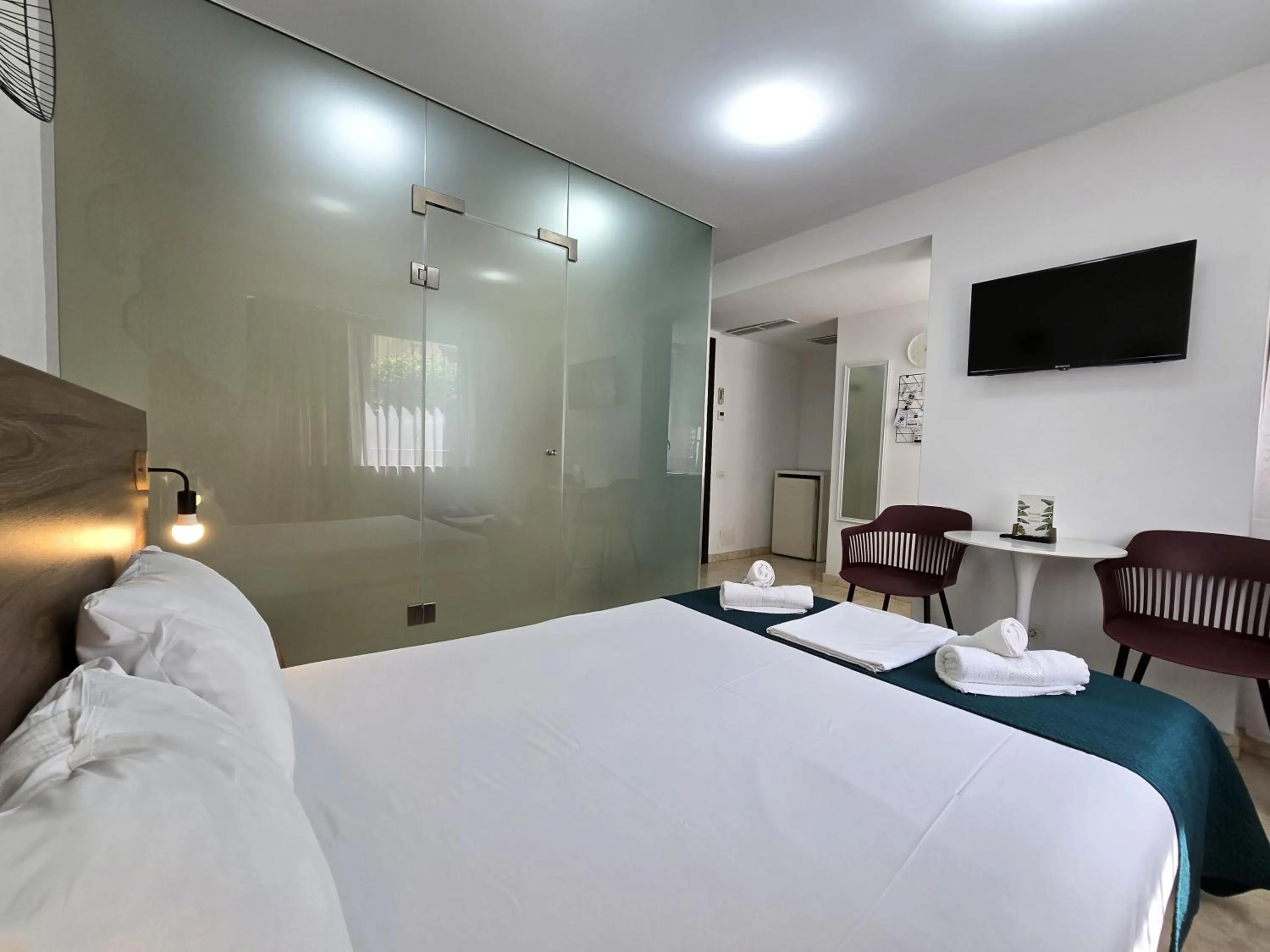 Bed in Dacia Residence Apartments