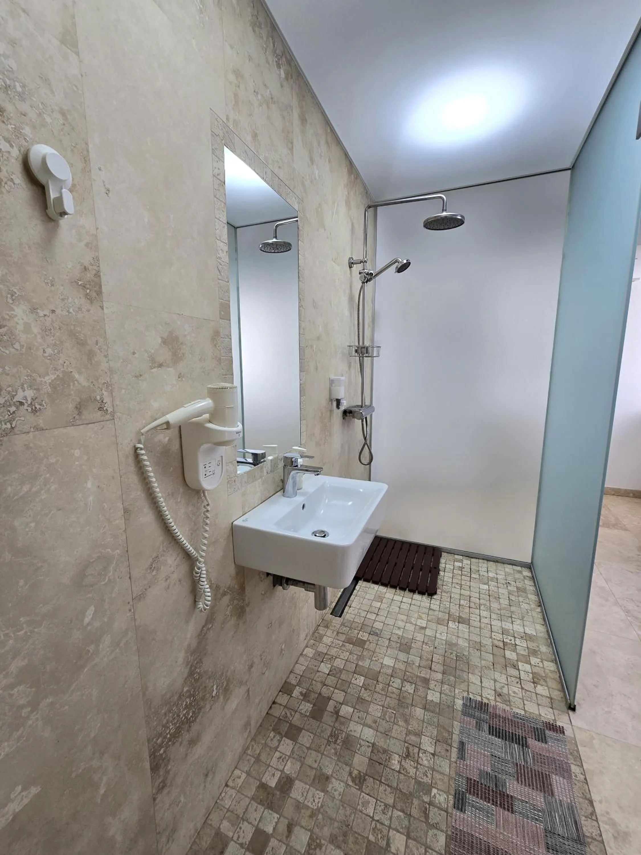Shower in Dacia Residence Apartments