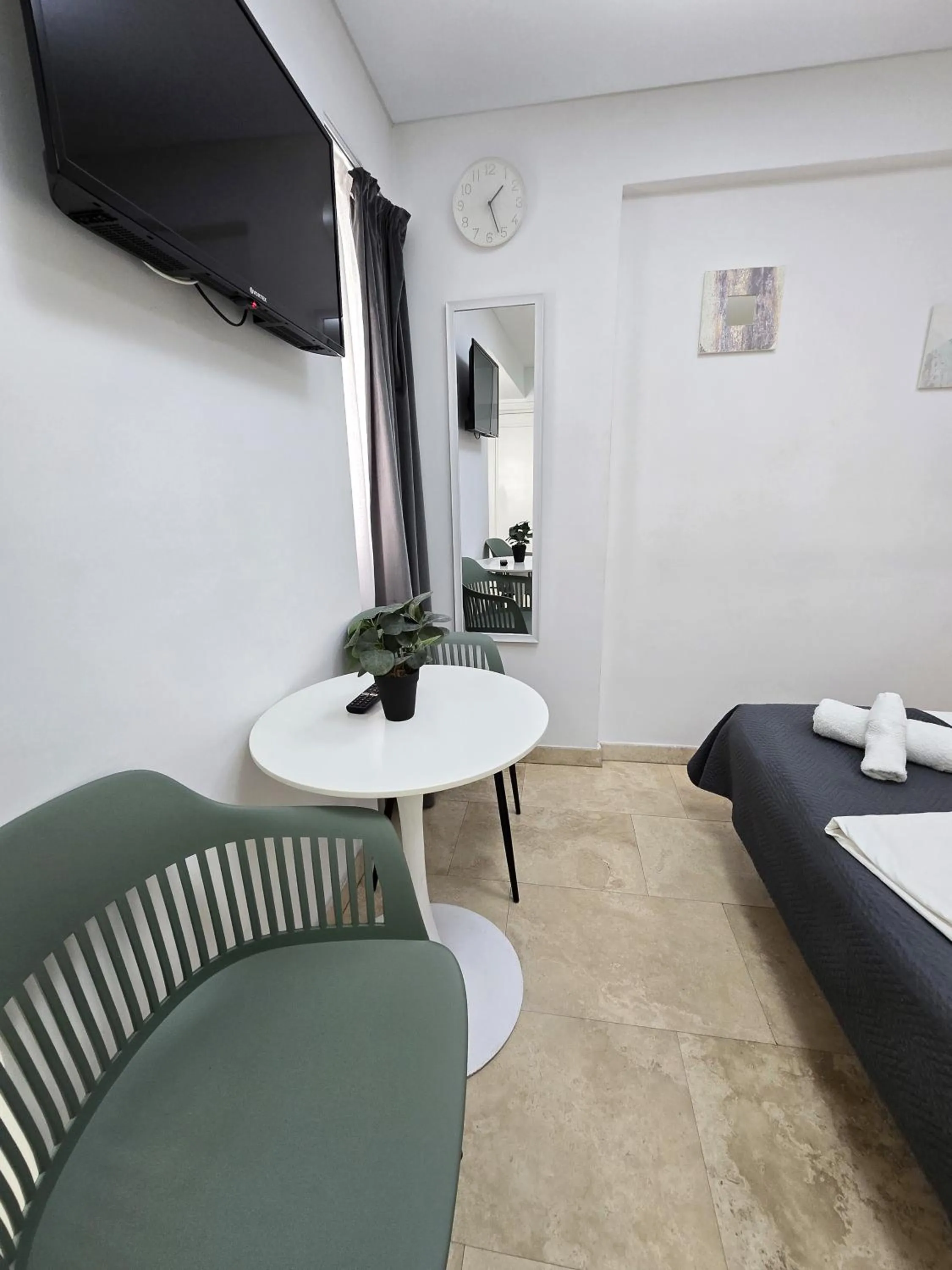 Bed in Dacia Residence Apartments