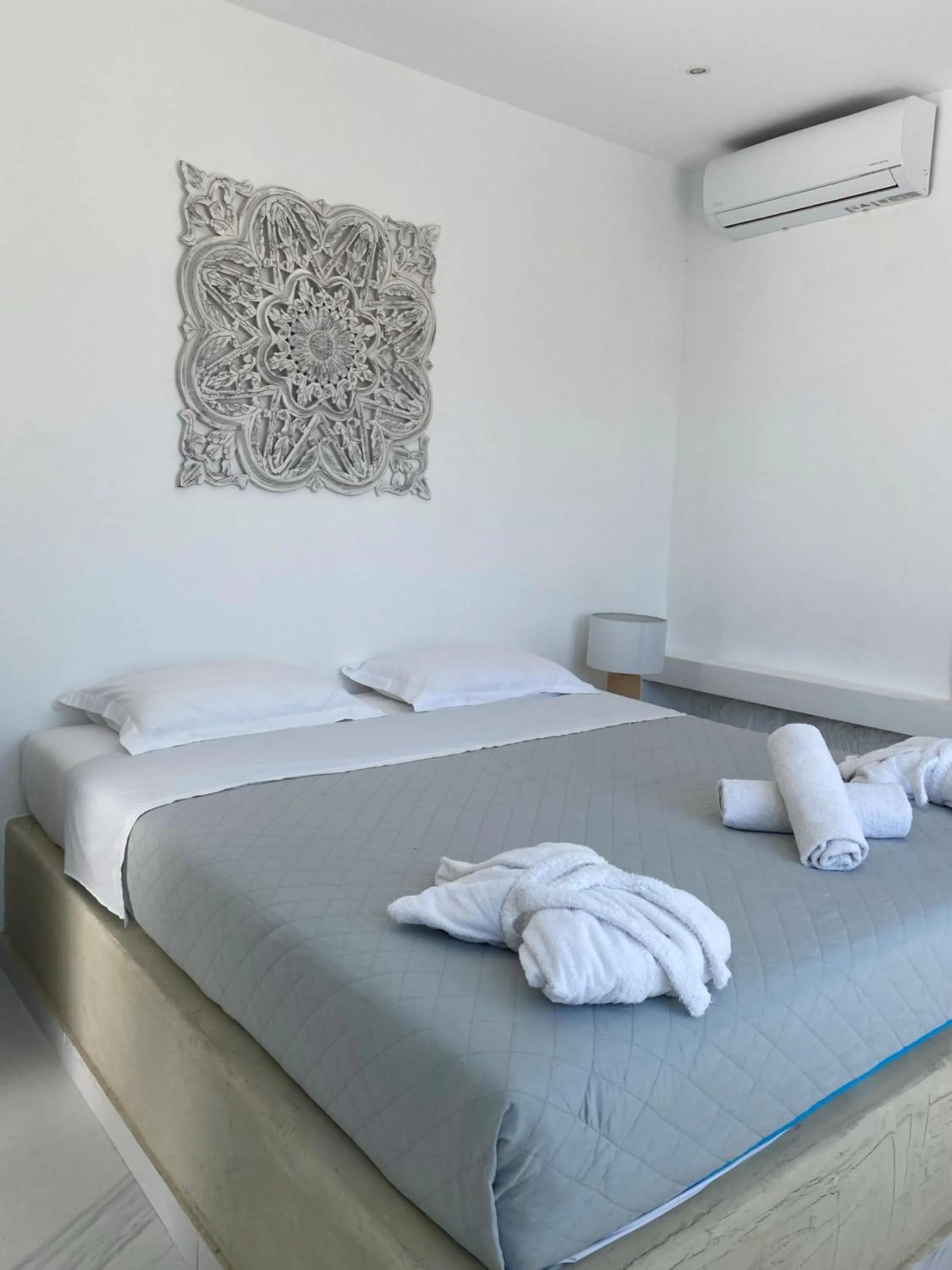 Bedroom, Bed in Kouros Home & Suites