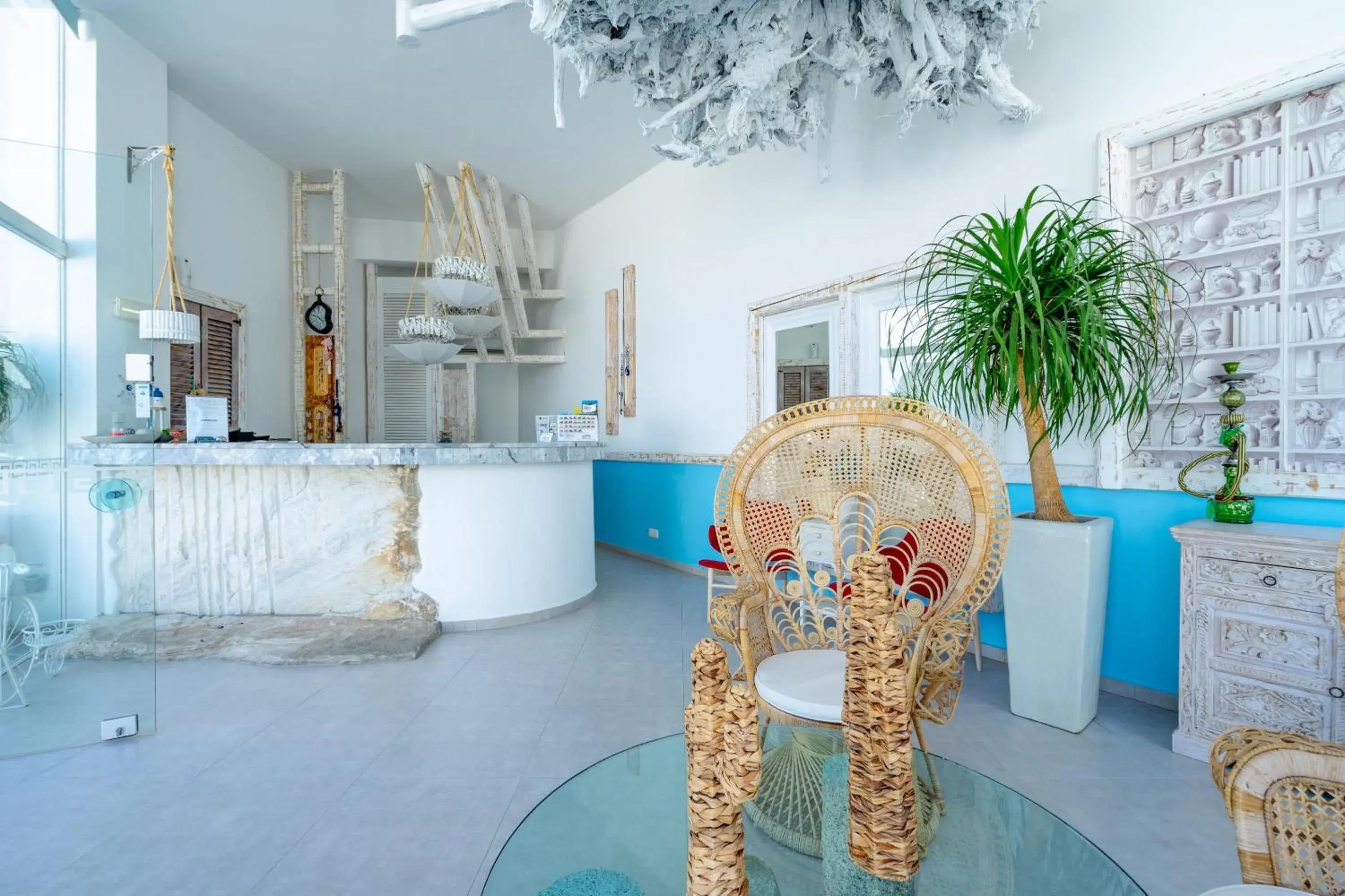 Lobby or reception in Kouros Home & Suites Lobby or reception in Kouros Home & Suites