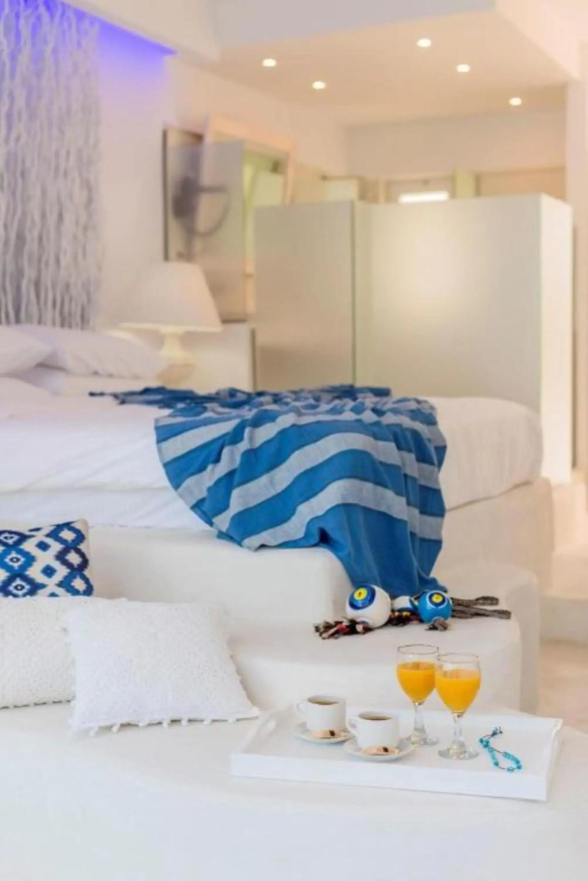 Bed in Kouros Home & Suites Bed in Kouros Home & Suites