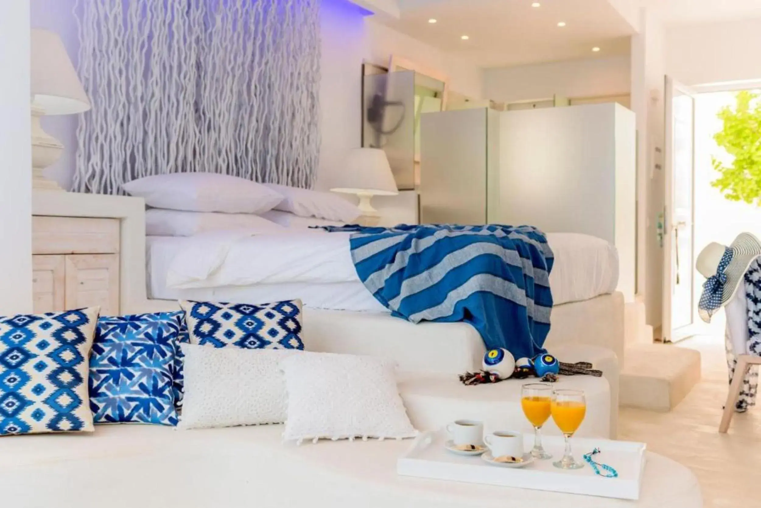 Bed in Kouros Home & Suites Bed in Kouros Home & Suites