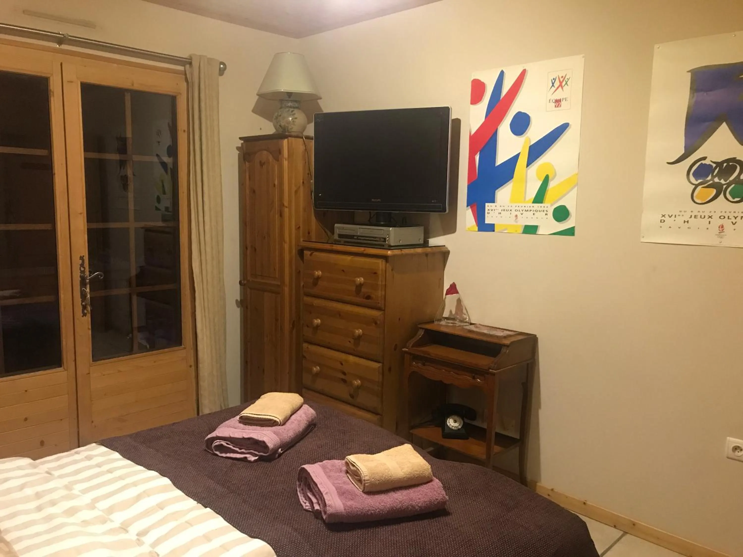 Bedroom, Bed in Chalet Esprit