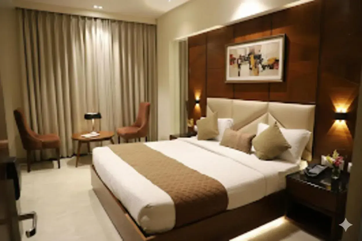 Bedroom, Bed in Hotel West End View A Unit of Hotel SC Residency Bedroom, Bed in Hotel West End View A Unit of Hotel SC Residency