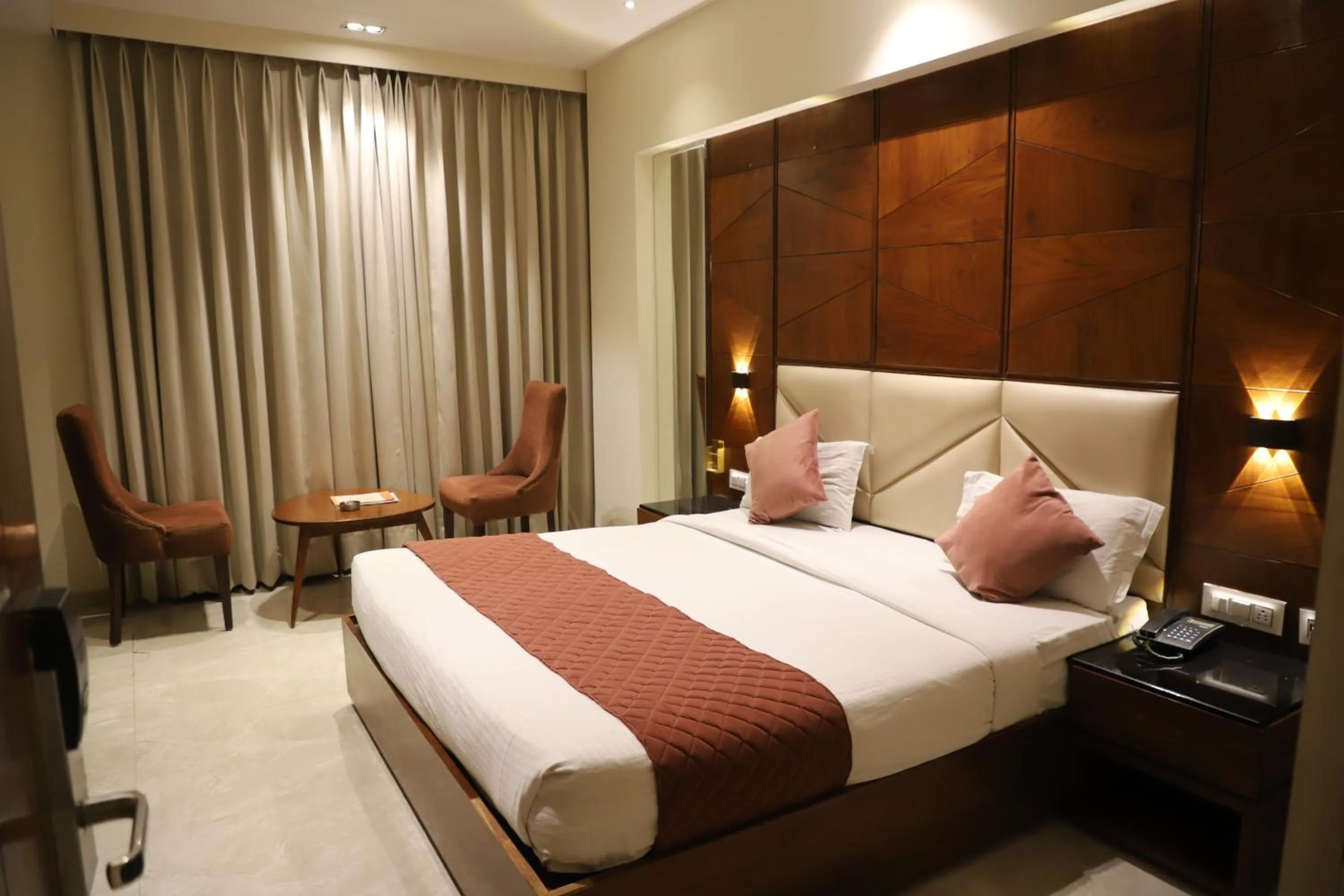 Bedroom, Bed in Hotel West End View A Unit of Hotel SC Residency