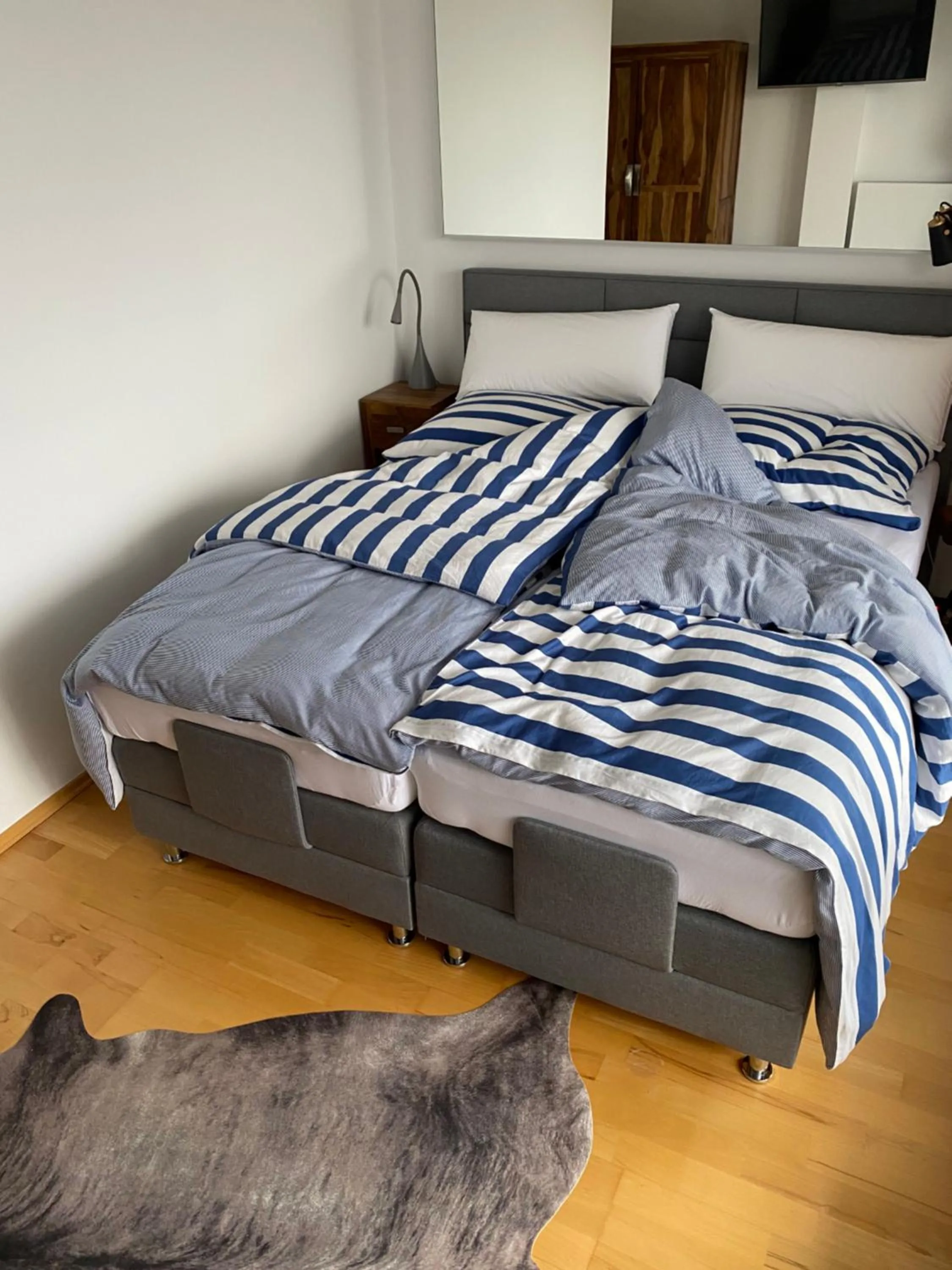 Bedroom, Bed in Inspiration Maisonette