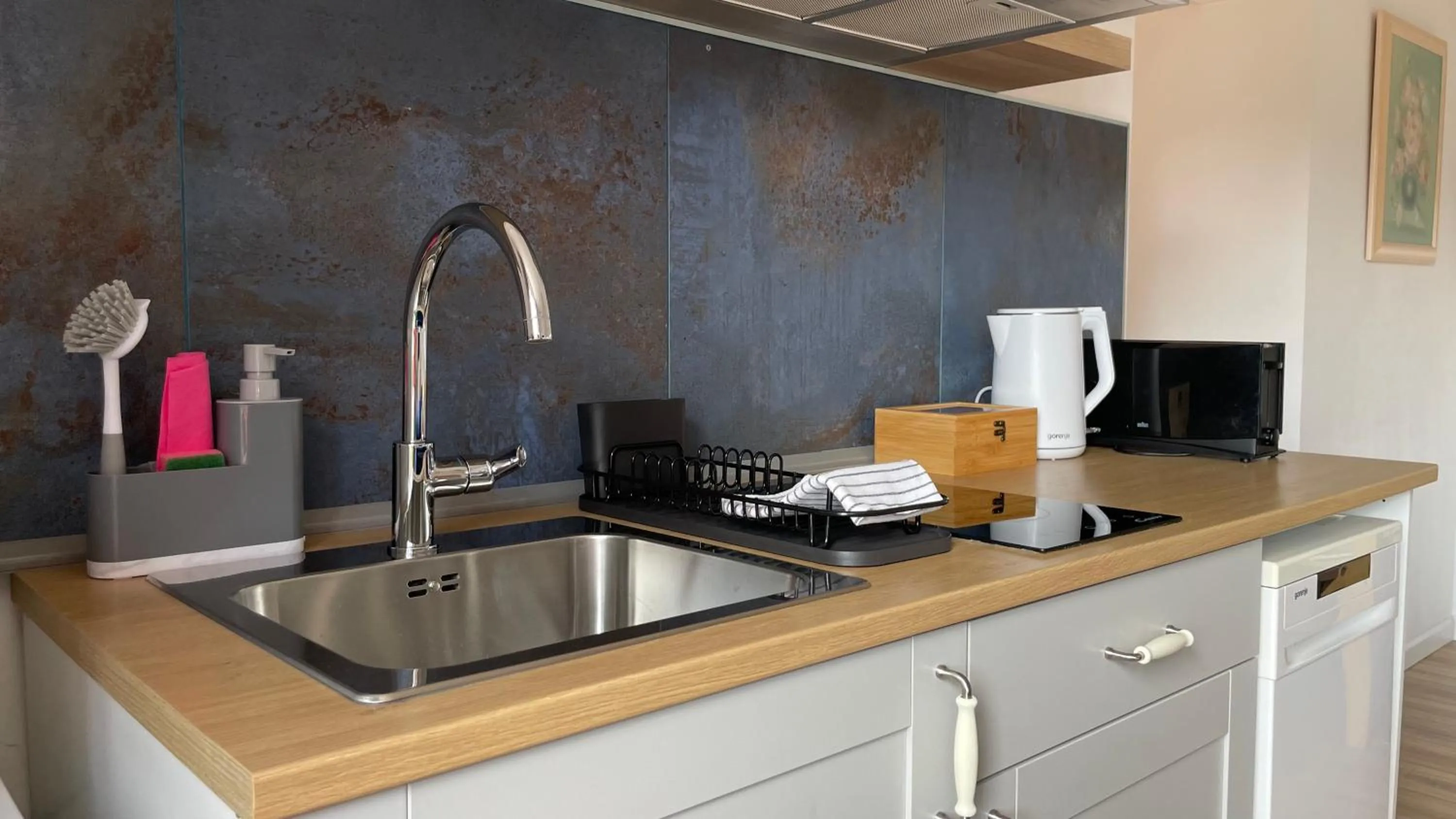 Kitchen or kitchenette in All Seasons Apartments Laško