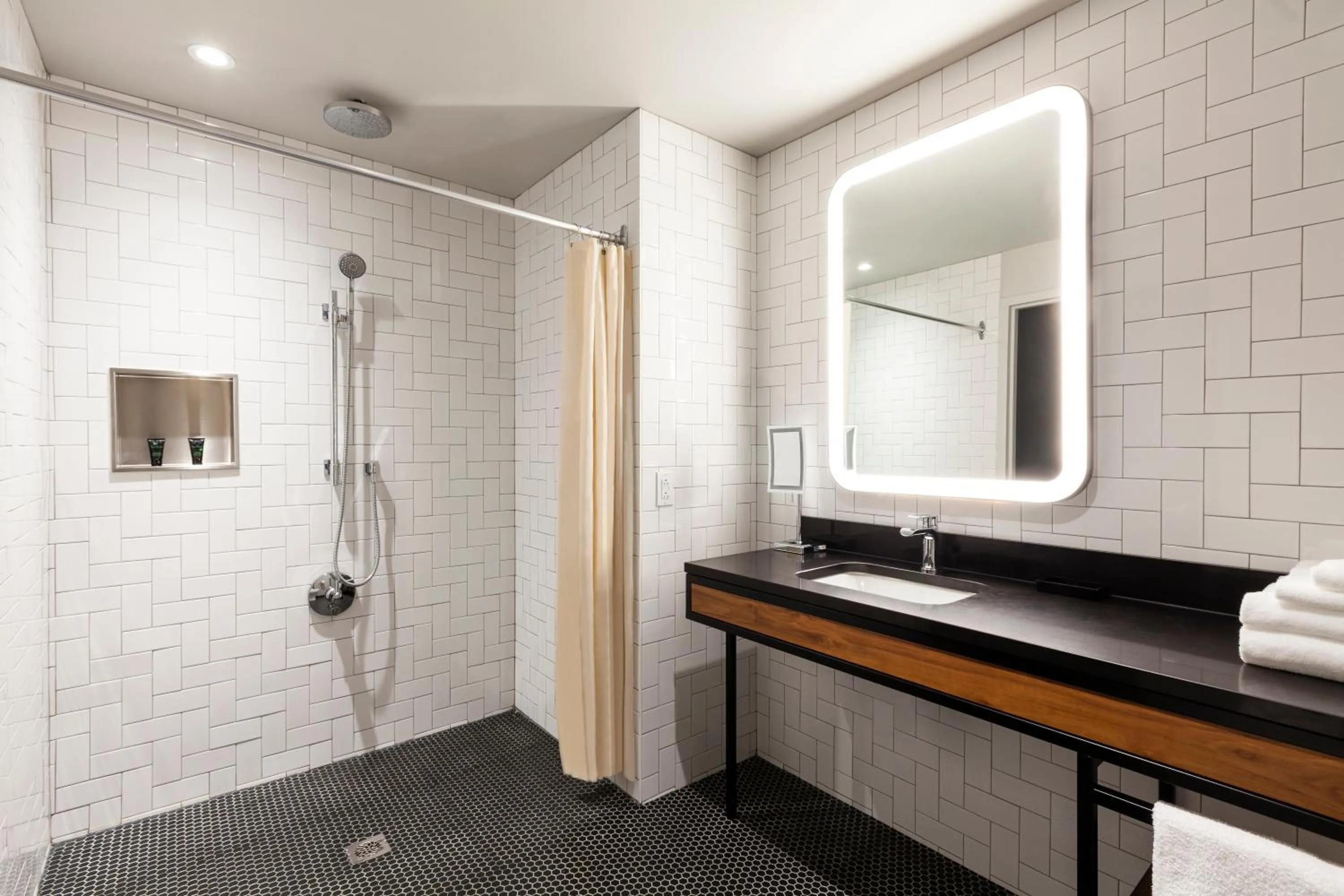 Shower in Hyatt Centric Montreal