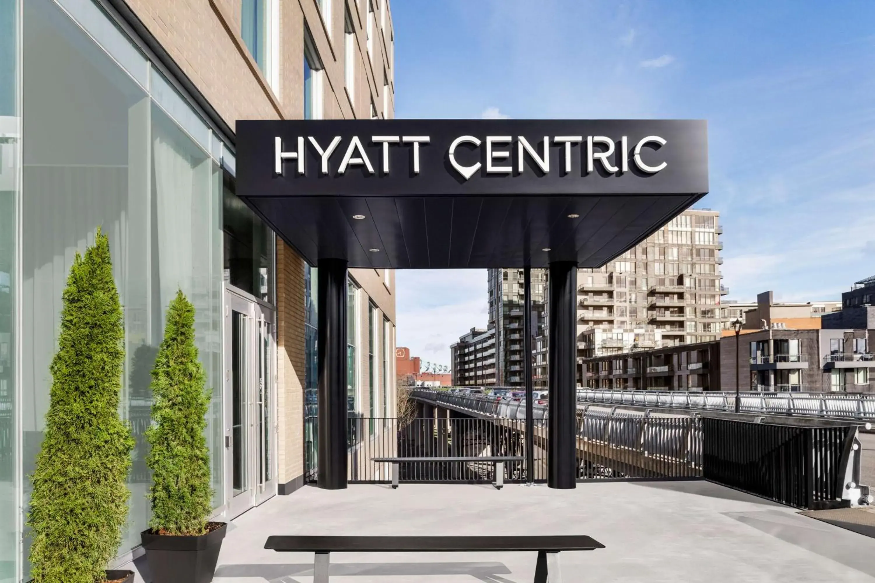 Property building in Hyatt Centric Montreal Property building in Hyatt Centric Montreal
