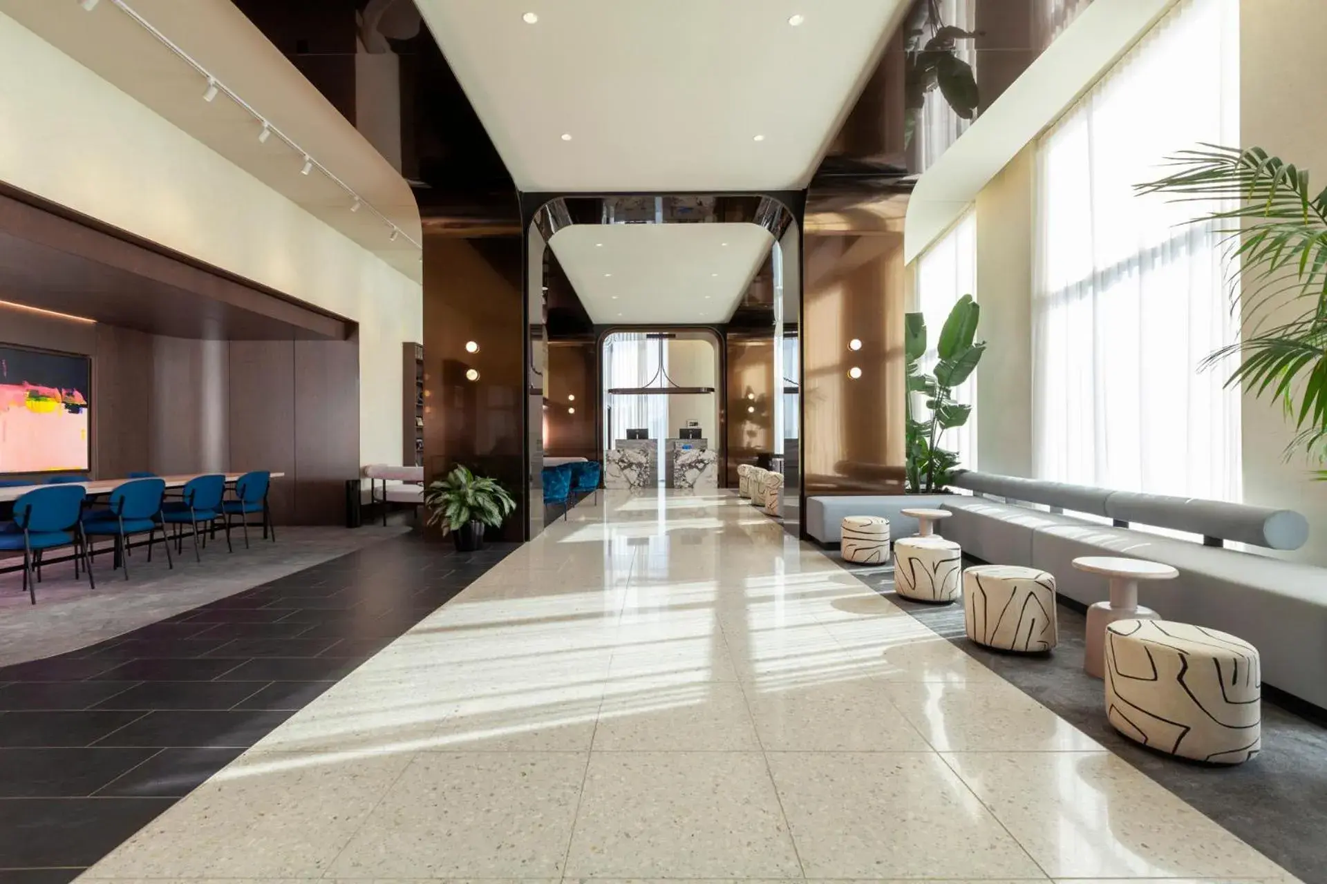 Lobby or reception in Hyatt Centric Montreal Lobby or reception in Hyatt Centric Montreal