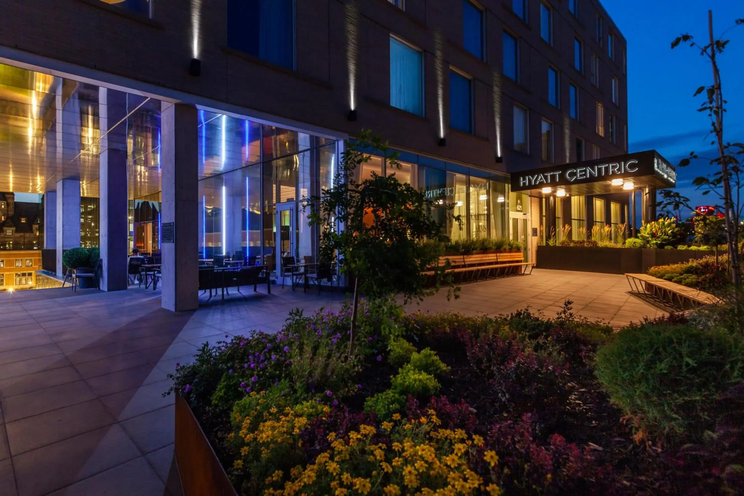 Property building in Hyatt Centric Montreal Property building in Hyatt Centric Montreal