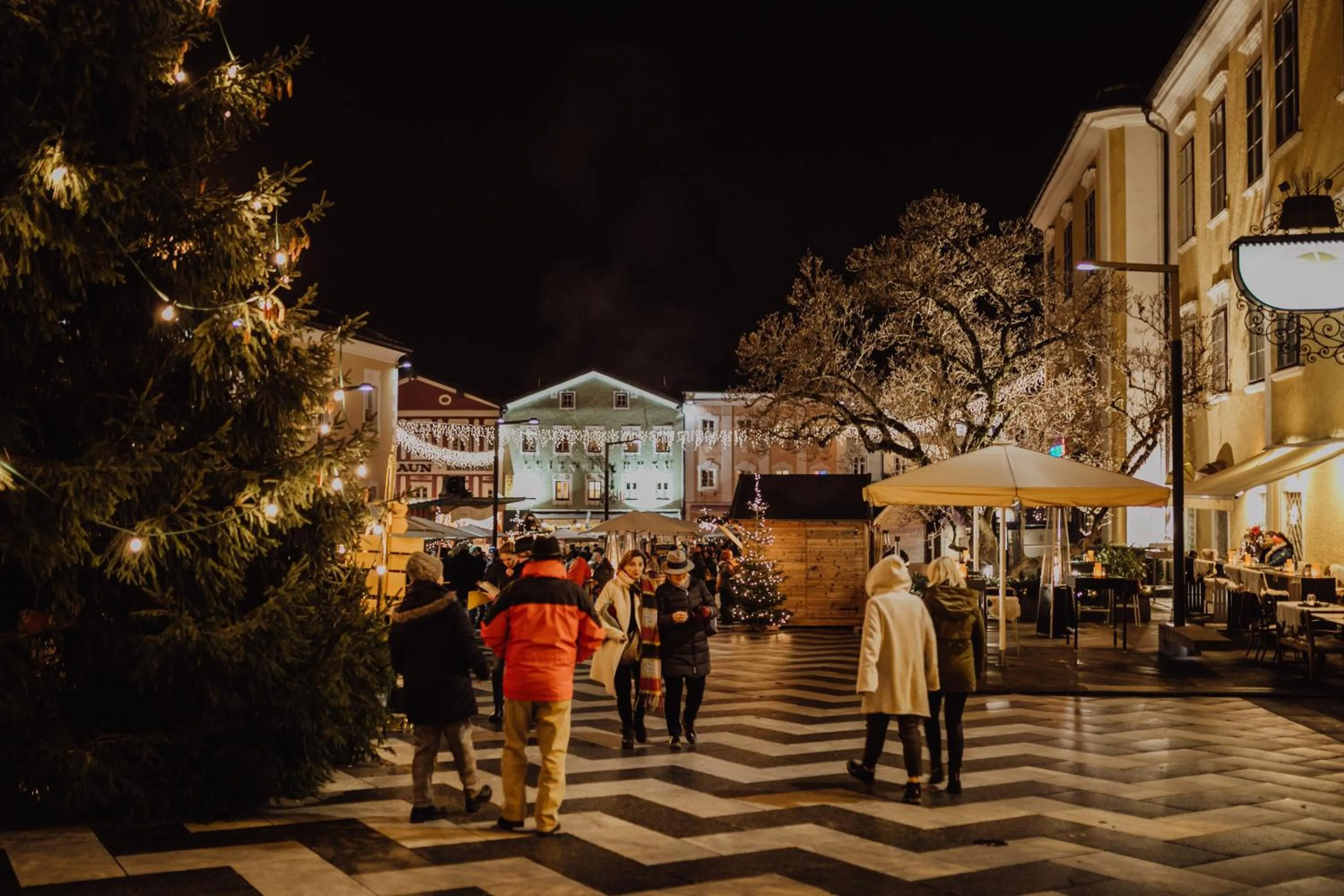 Winter in das mondsee