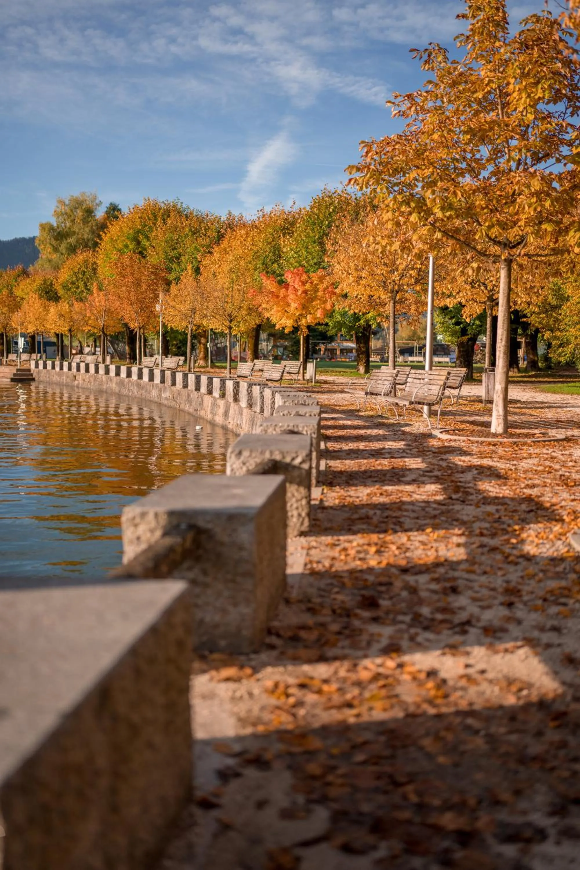 Autumn in das mondsee