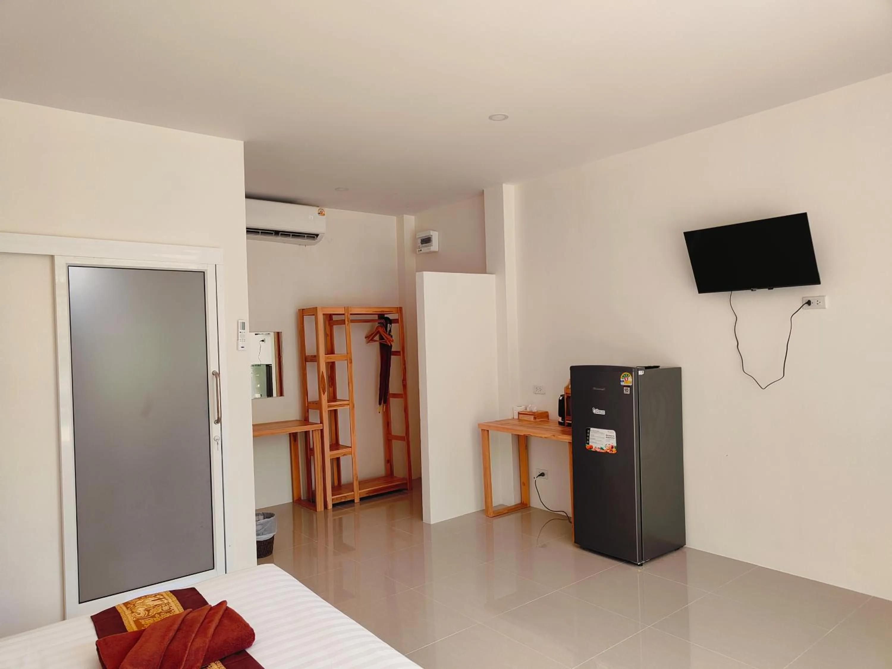 Bed in The mantra resort