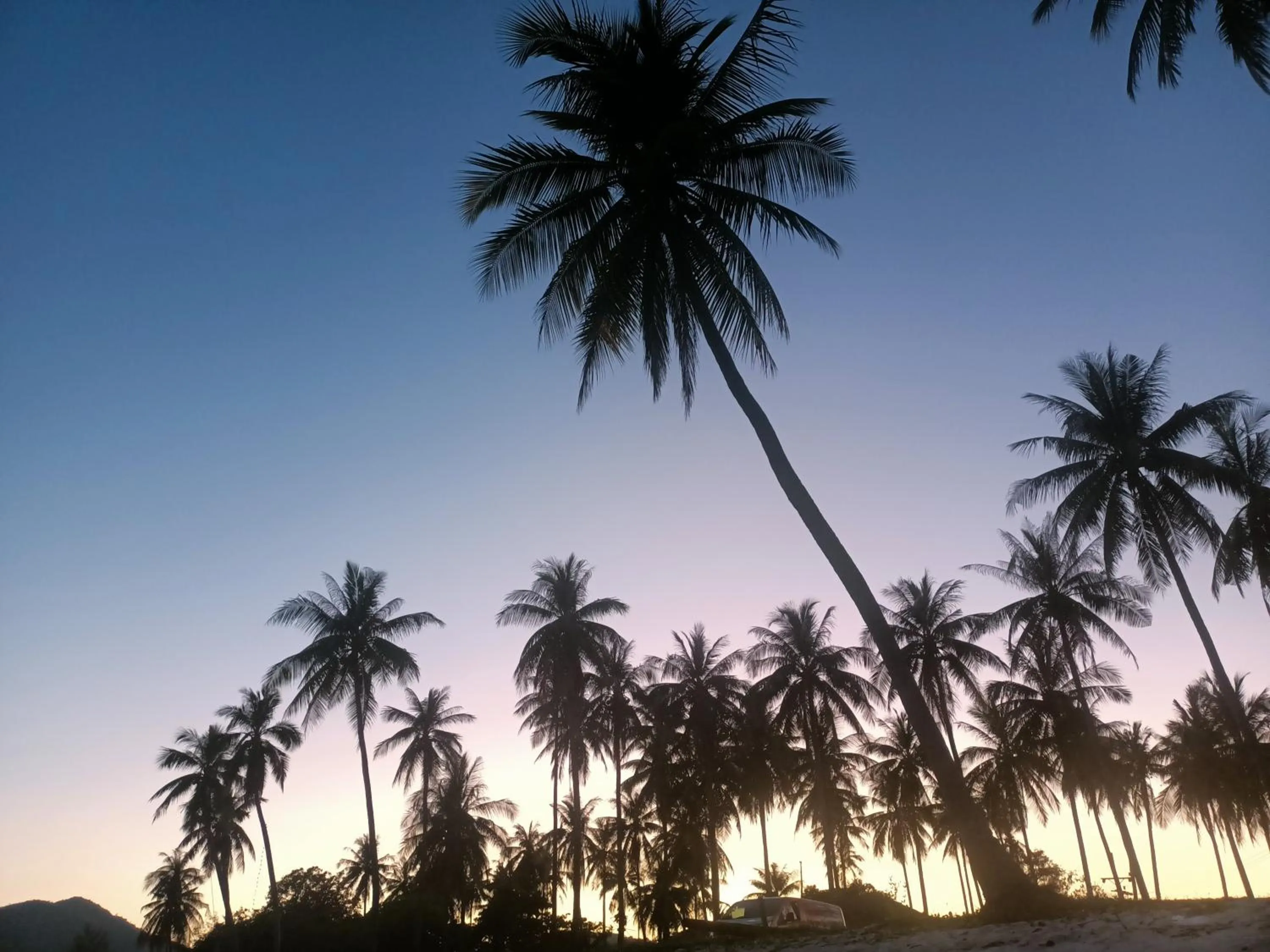 Sunset in The mantra resort