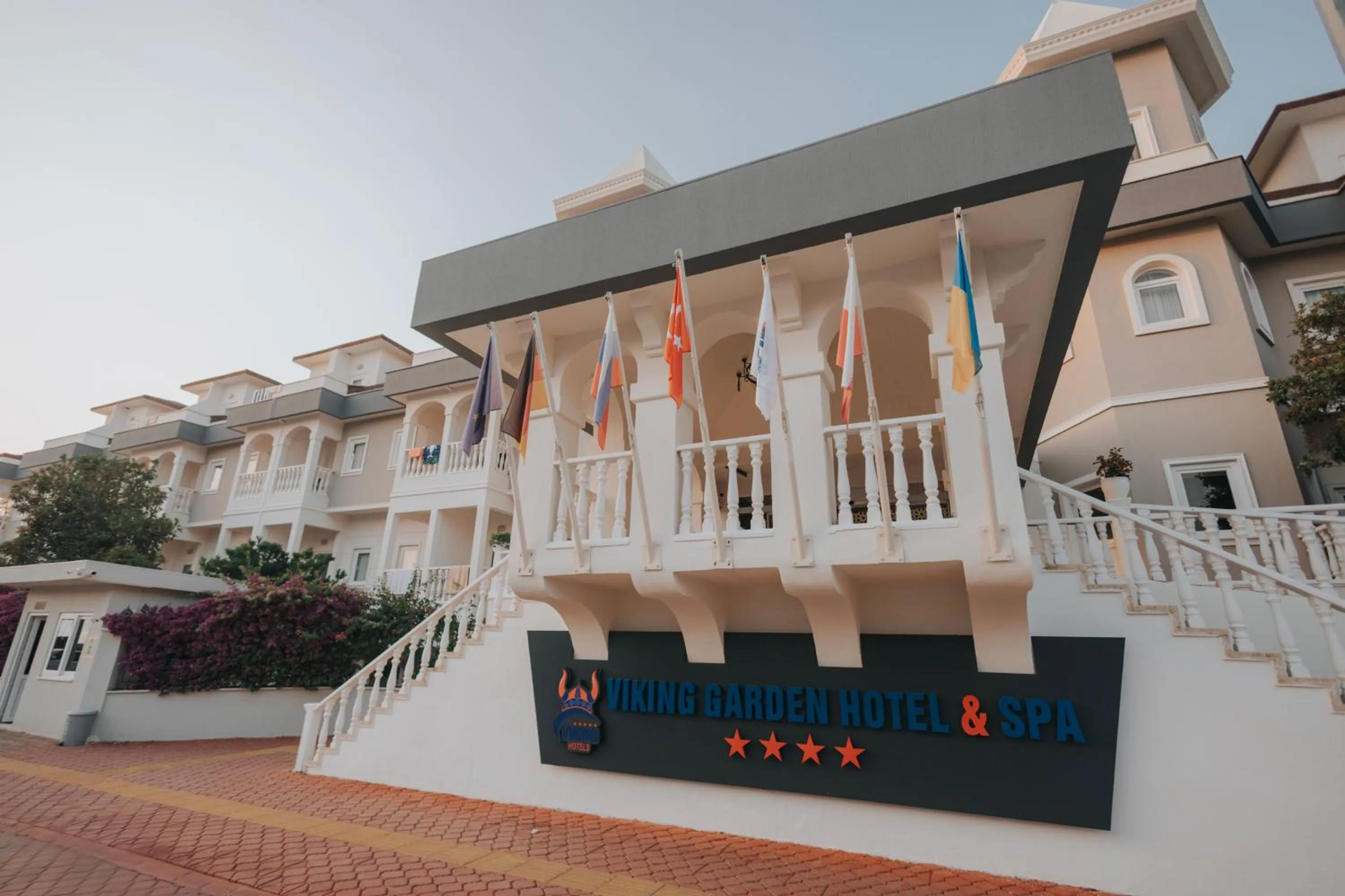 Property building in Viking Garden Hotel