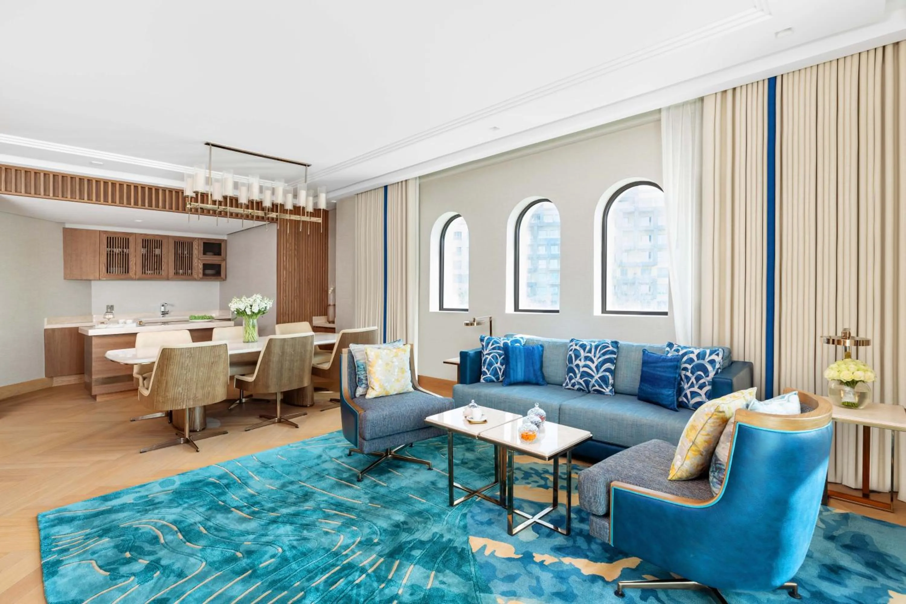 Living room in Taj Exotica Resort & Spa, The Palm, Dubai