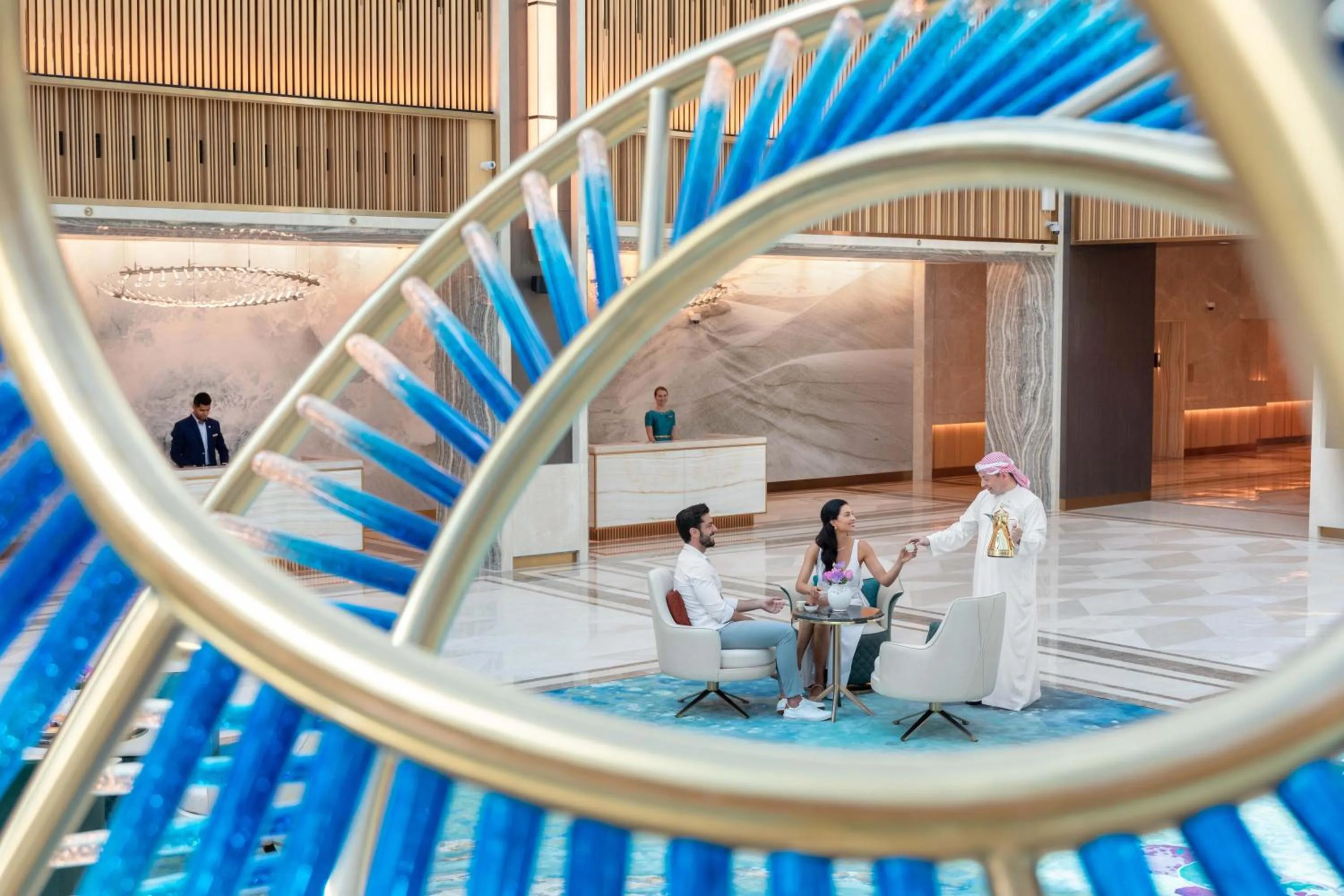 Lobby or reception in Taj Exotica Resort & Spa, The Palm, Dubai