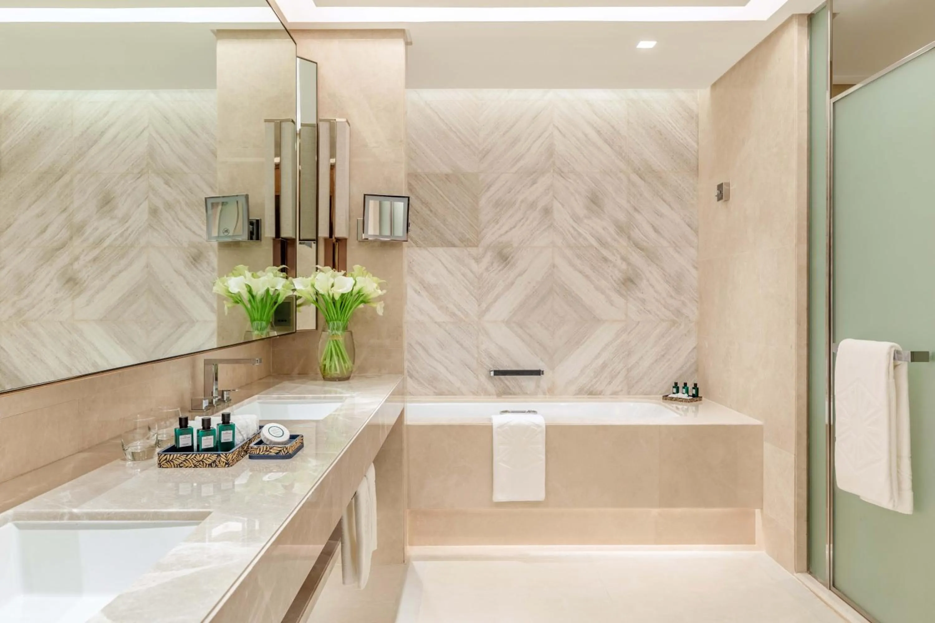 Bathroom in Taj Exotica Resort & Spa, The Palm, Dubai