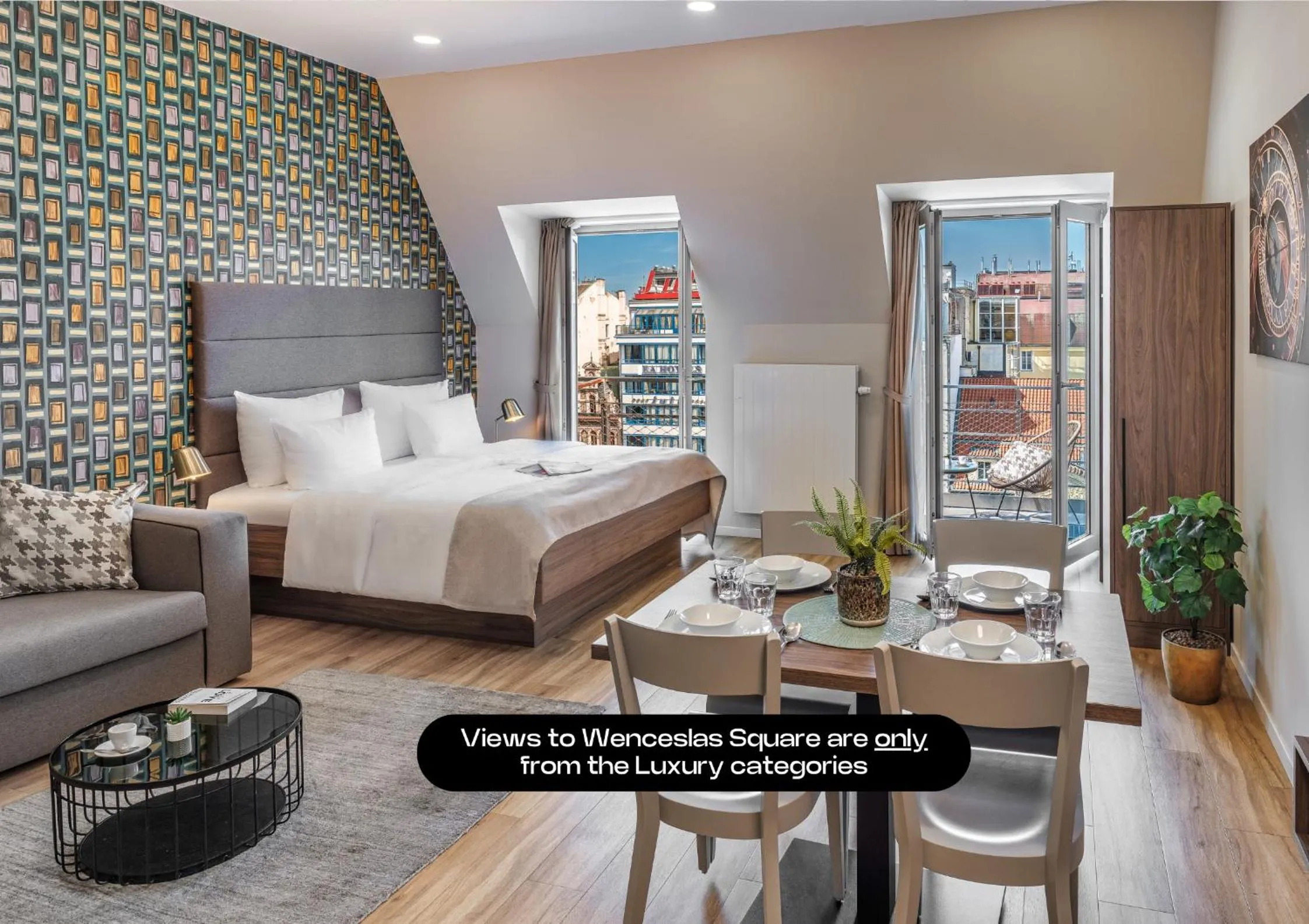 Bed in VN17 Rooftop Suites by Adrez