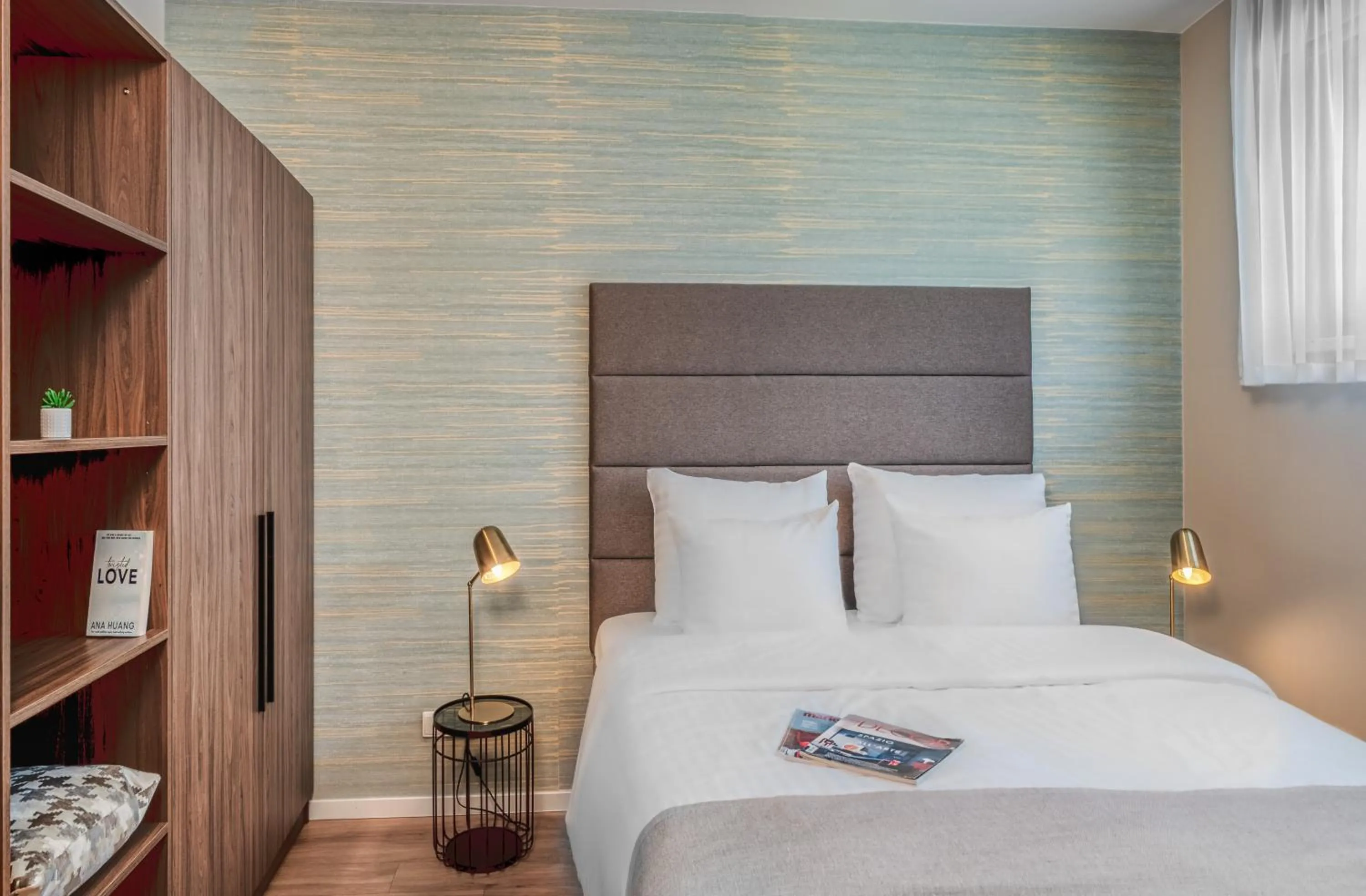 Bed in VN17 Rooftop Suites by Adrez