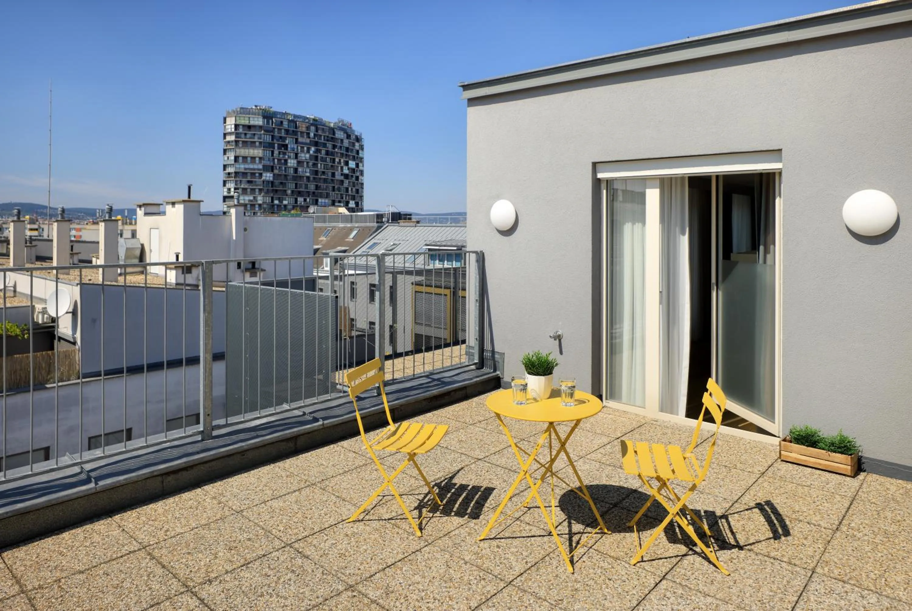 Balcony/Terrace in Jimmy's Apartments Dandelion