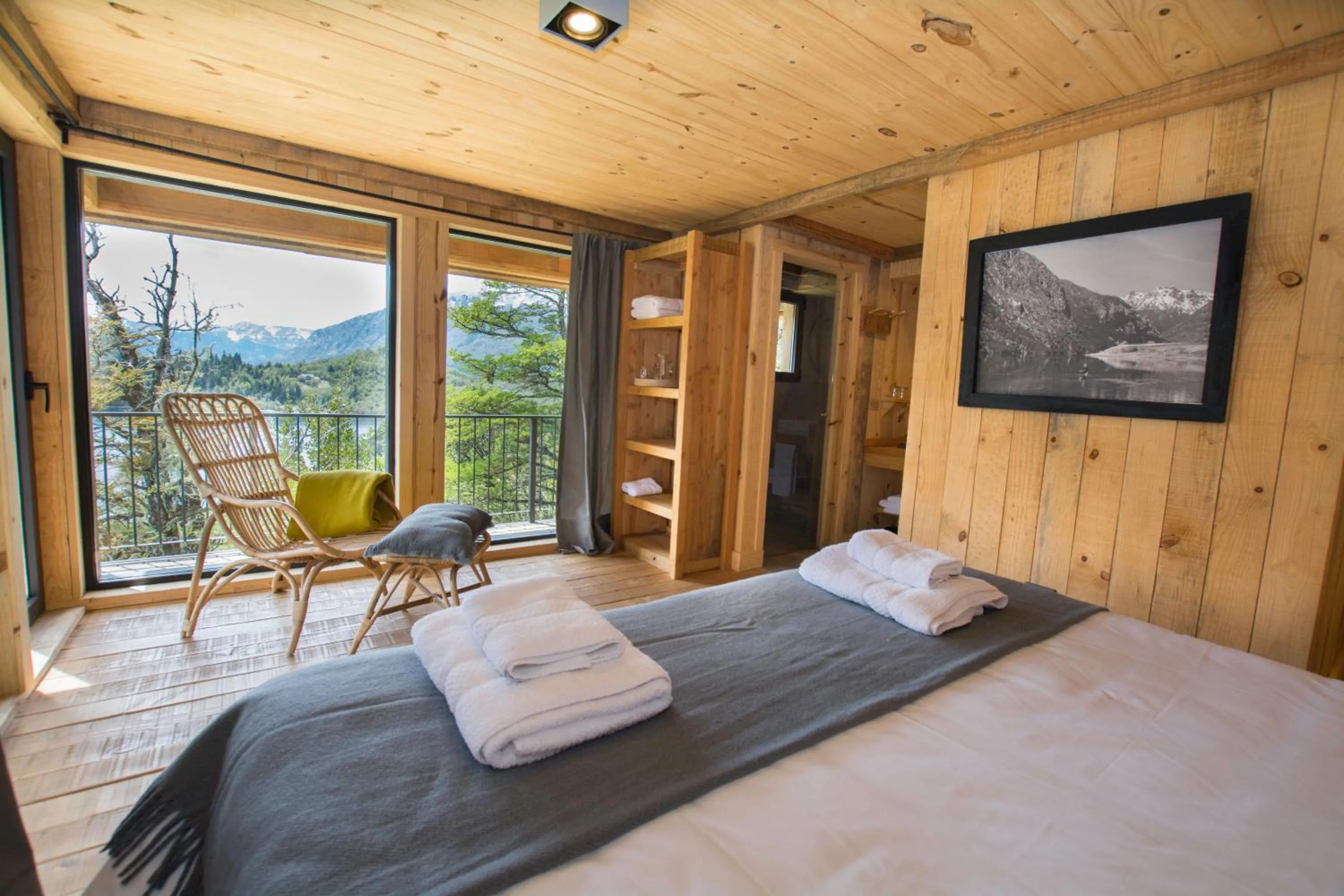 Photo of the whole room, Bed in Hermoso Eco Lodge