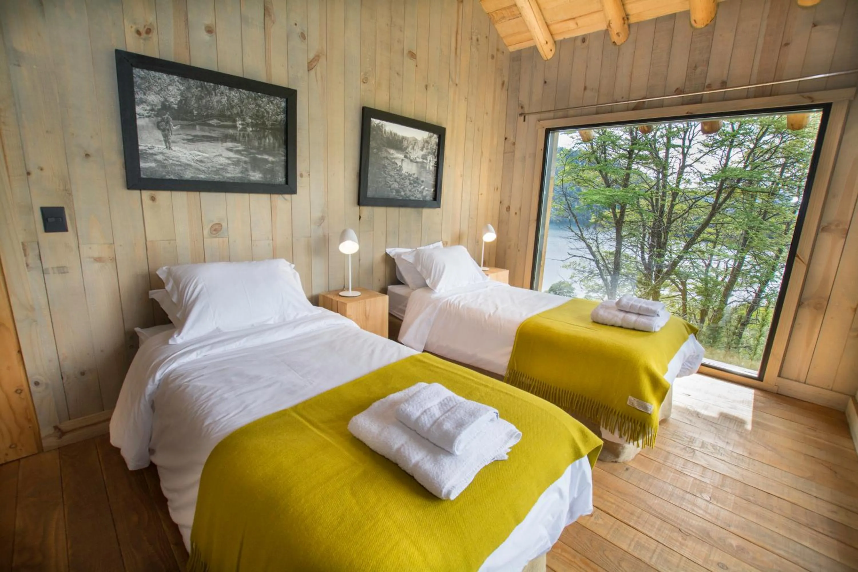 Bed in Hermoso Eco Lodge