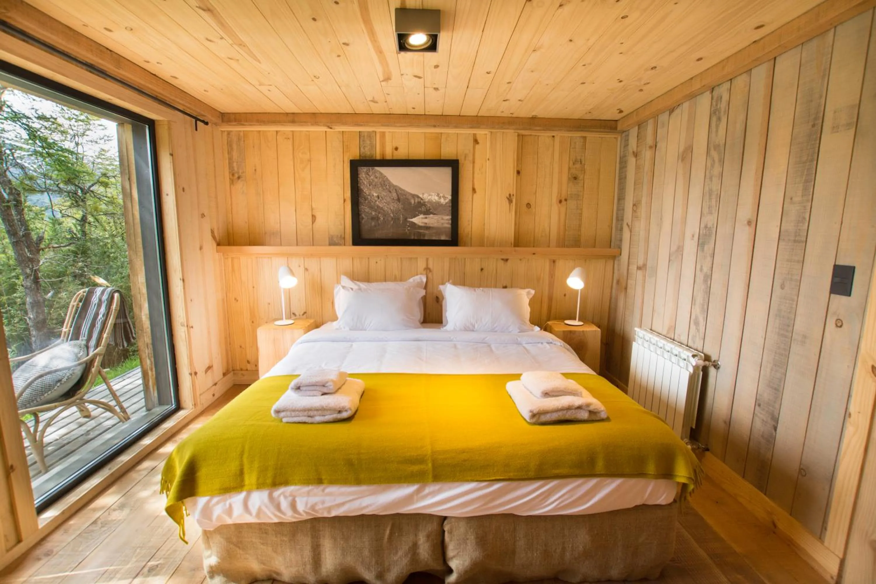 Bed in Hermoso Eco Lodge