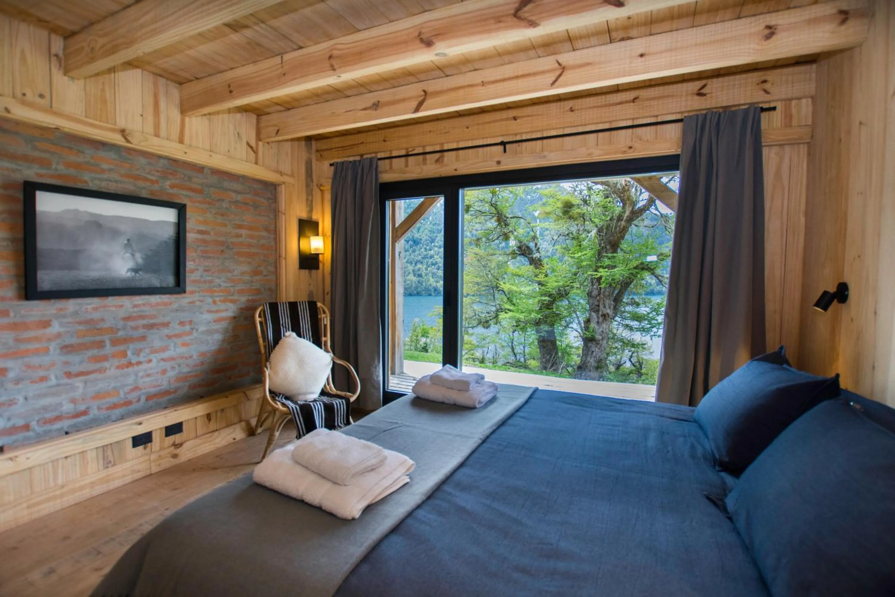 Natural landscape, Bed in Hermoso Eco Lodge