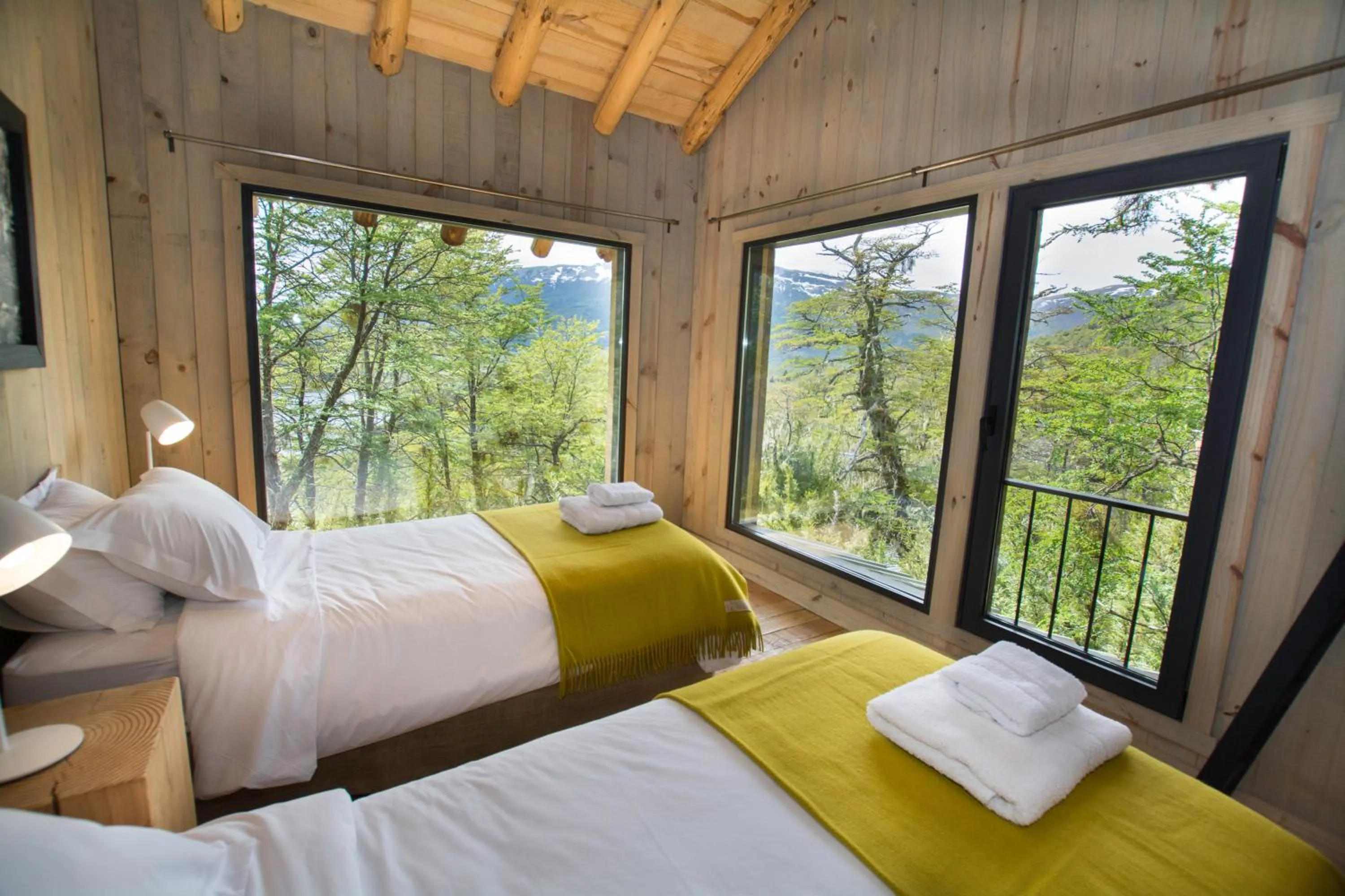 Natural landscape, Bed in Hermoso Eco Lodge