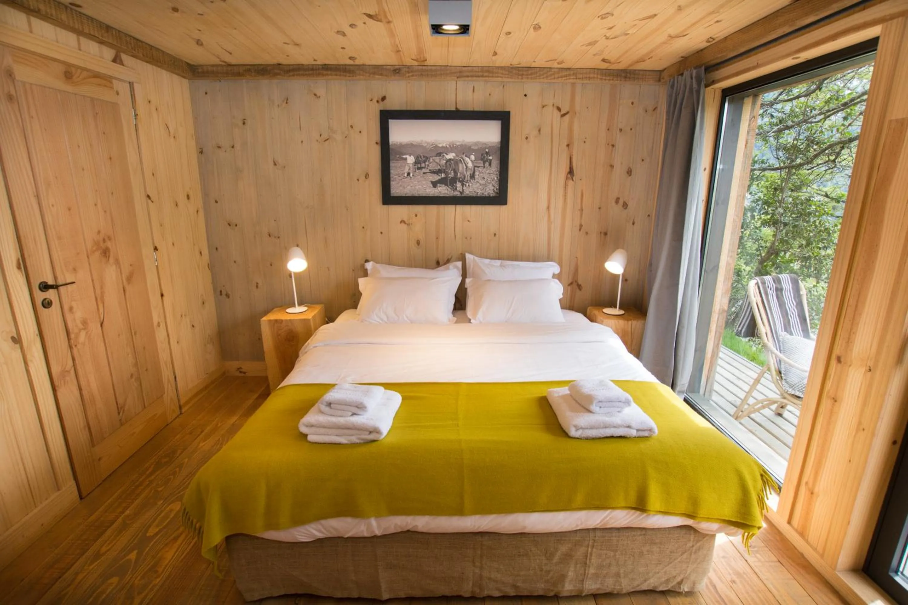 Bed in Hermoso Eco Lodge