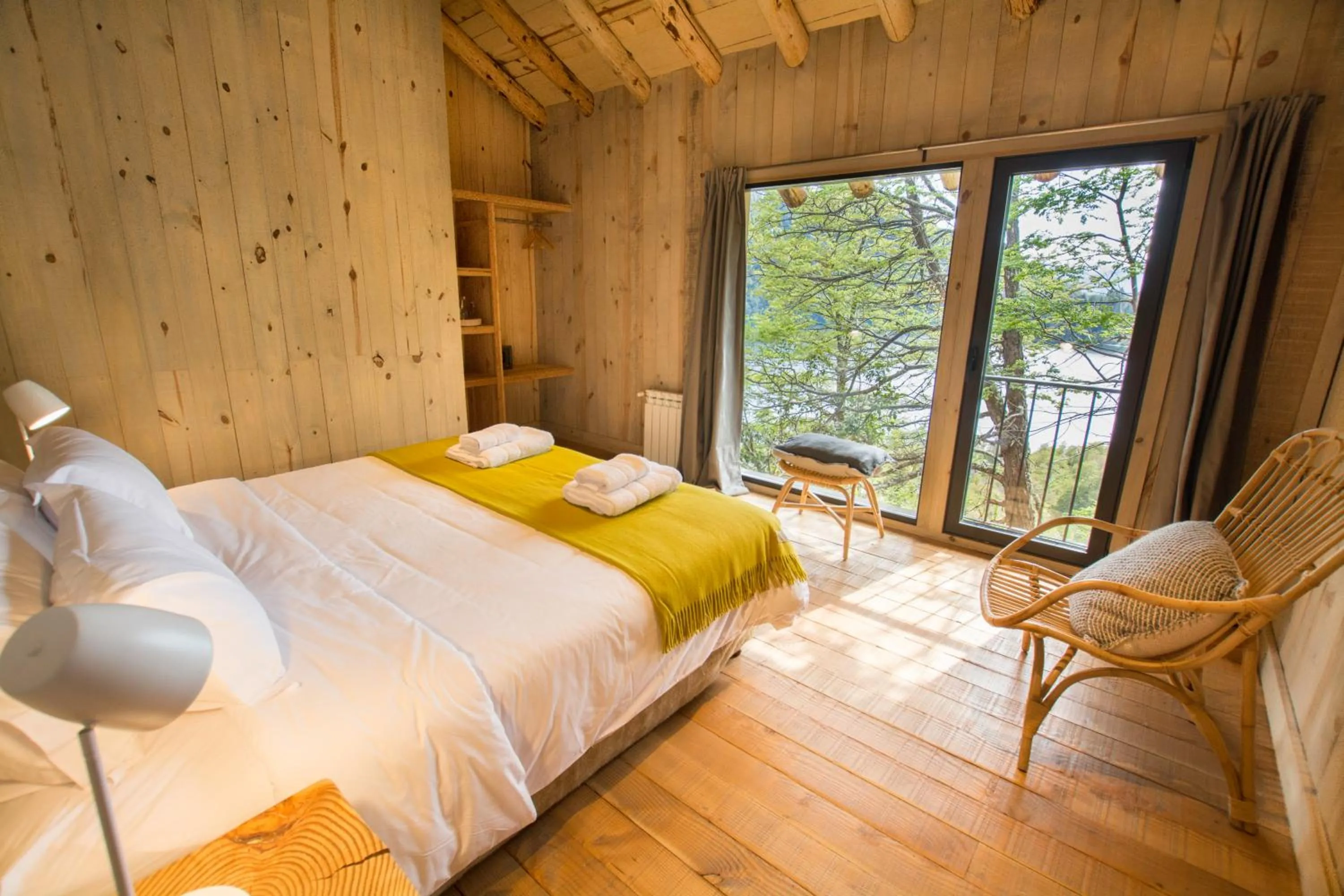 Photo of the whole room, Bed in Hermoso Eco Lodge