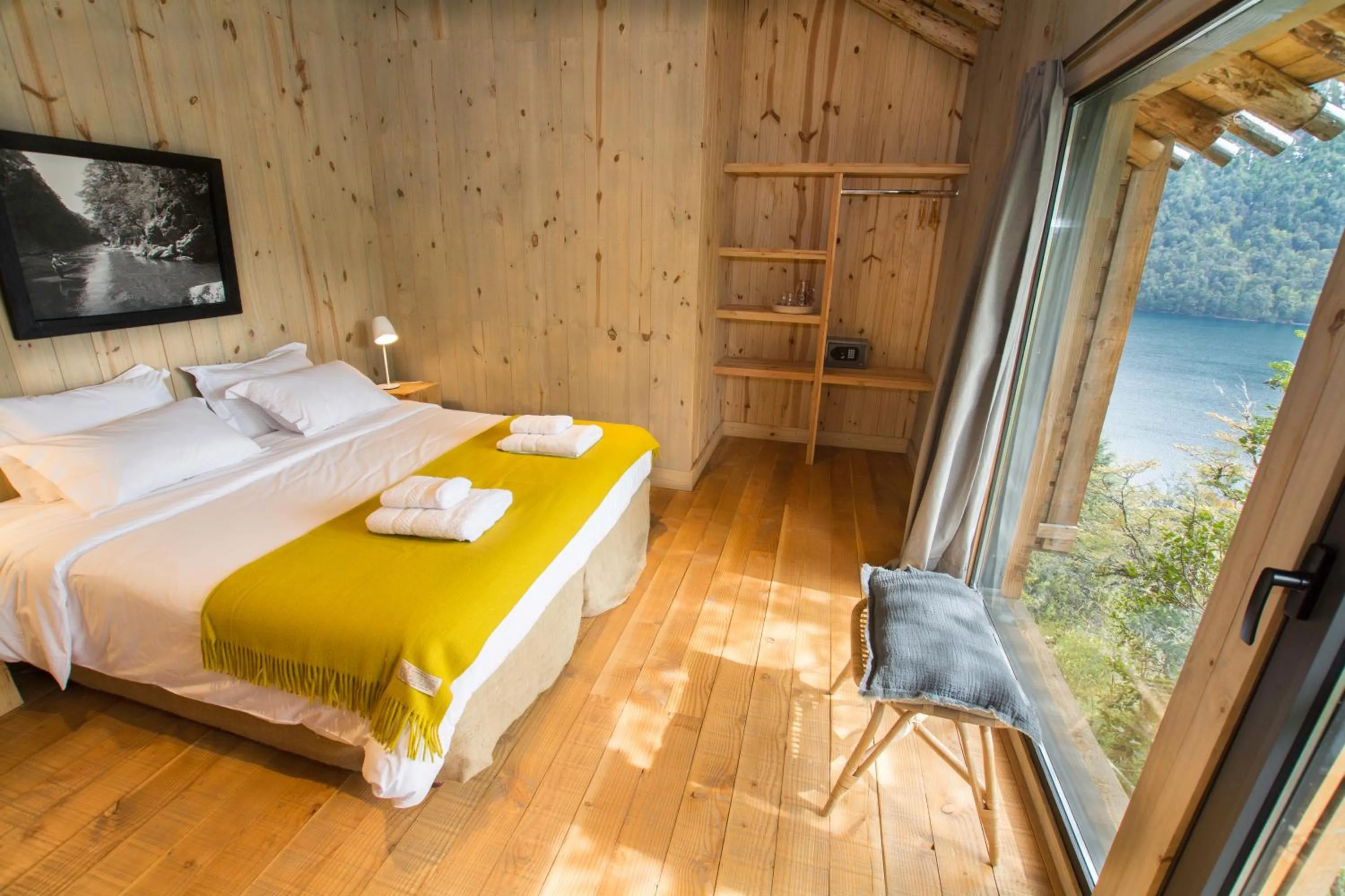 Natural landscape, Bed in Hermoso Eco Lodge