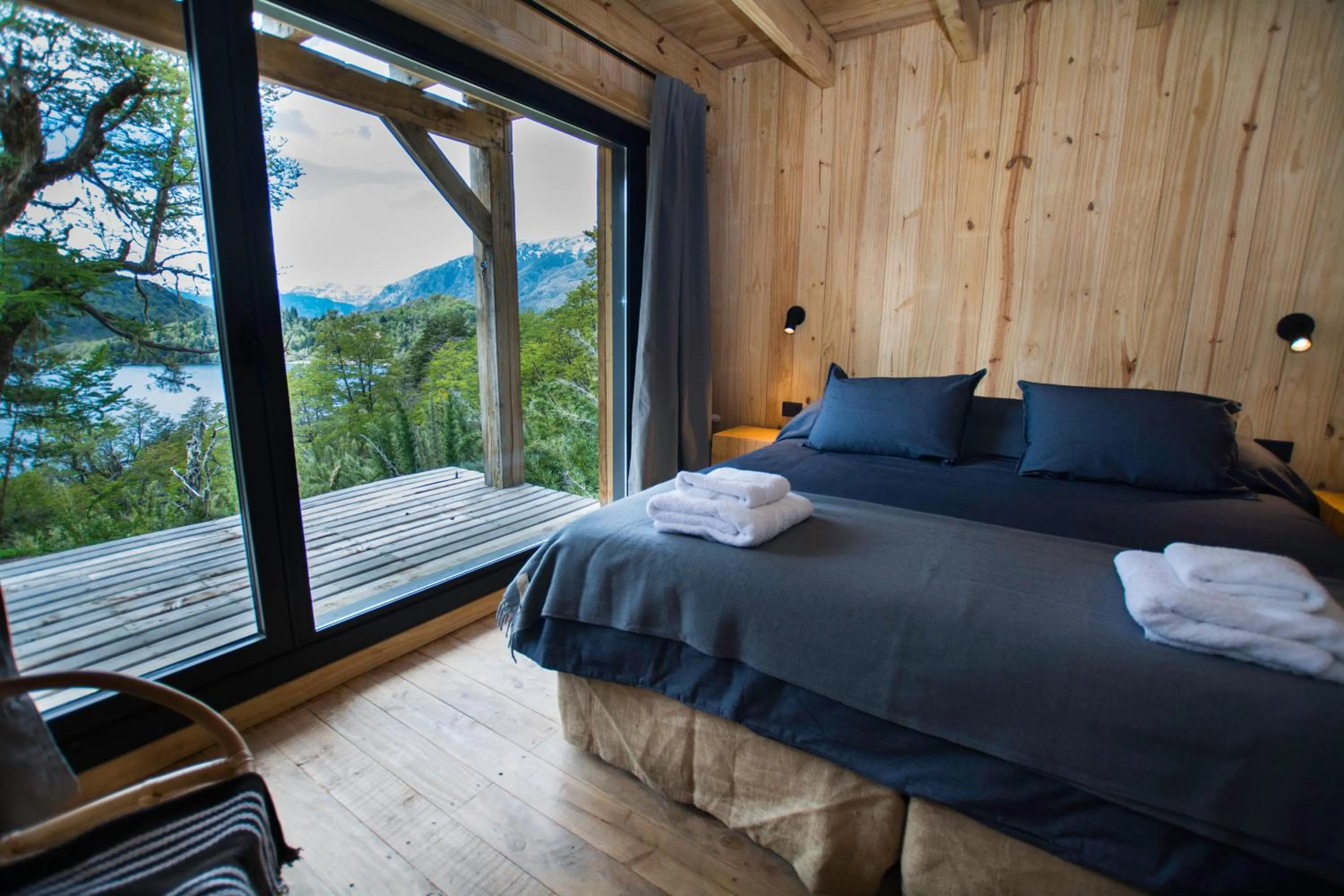 Natural landscape, Bed in Hermoso Eco Lodge