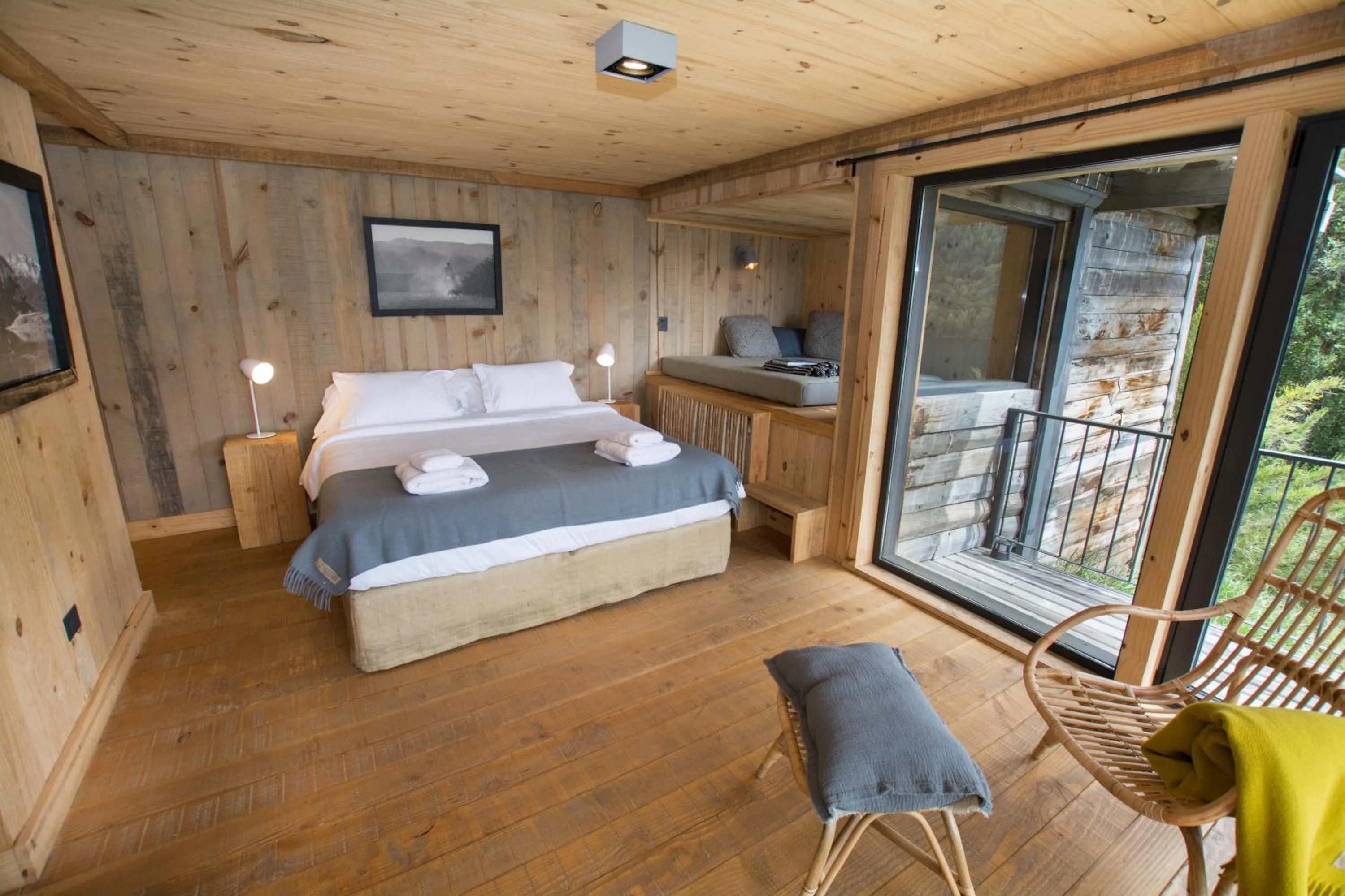 Photo of the whole room, Bed in Hermoso Eco Lodge