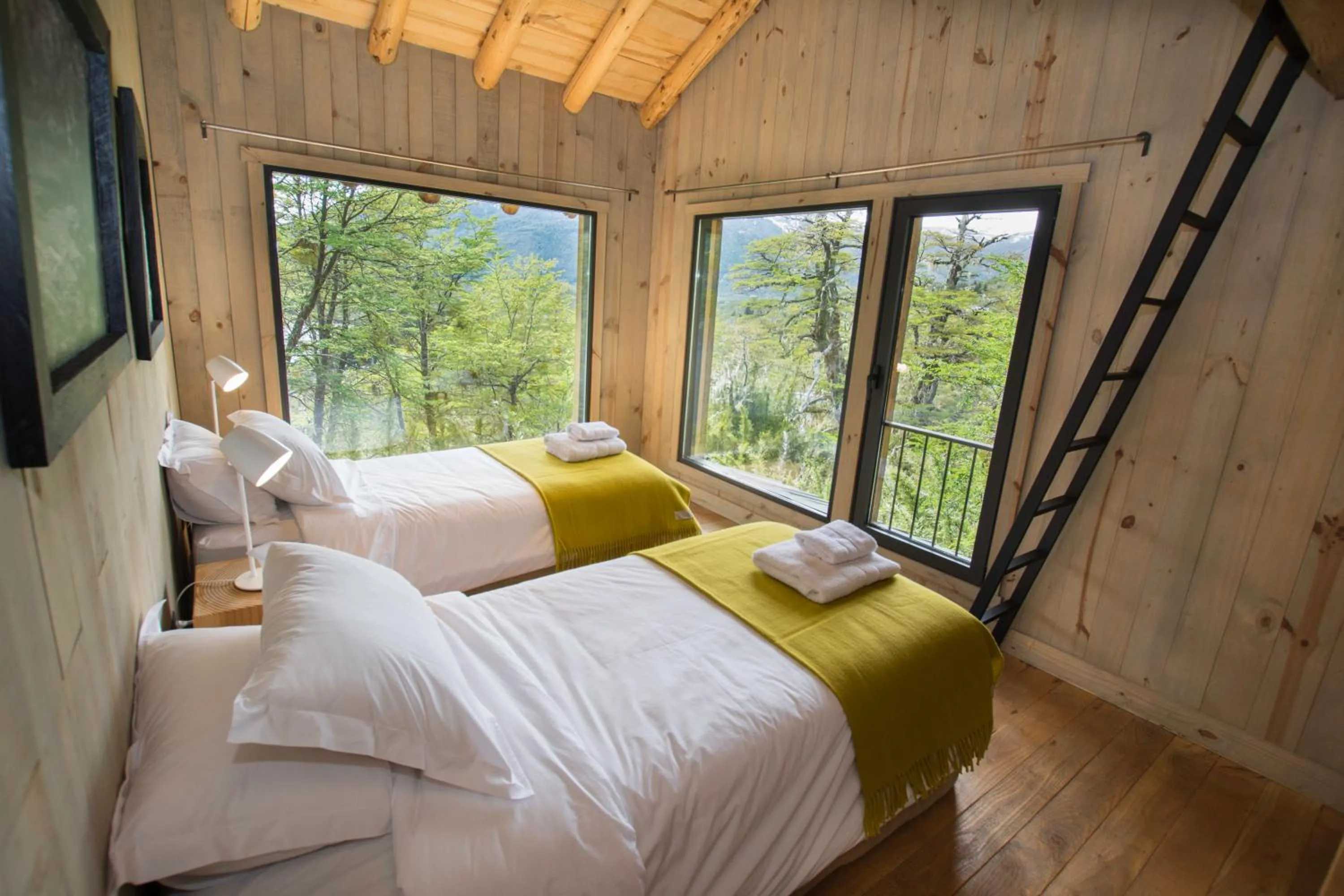 Natural landscape, Bed in Hermoso Eco Lodge