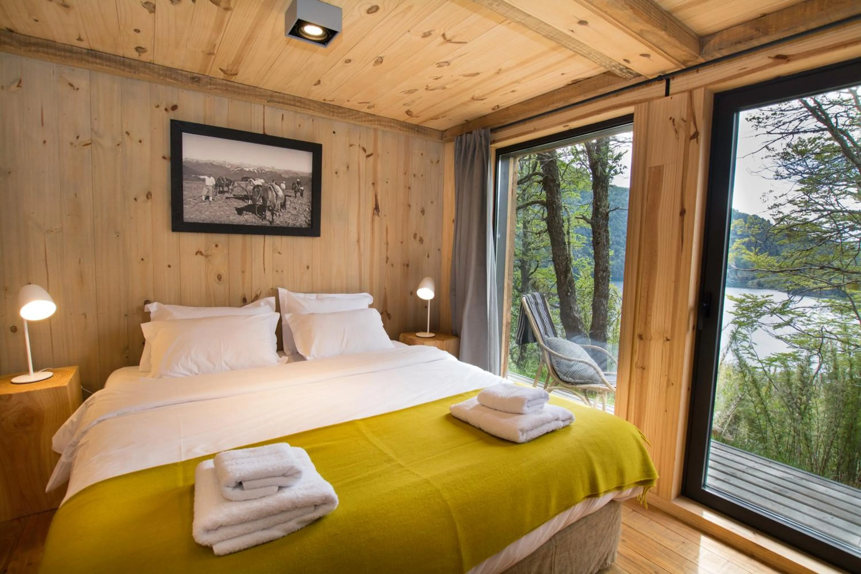 Bed in Hermoso Eco Lodge
