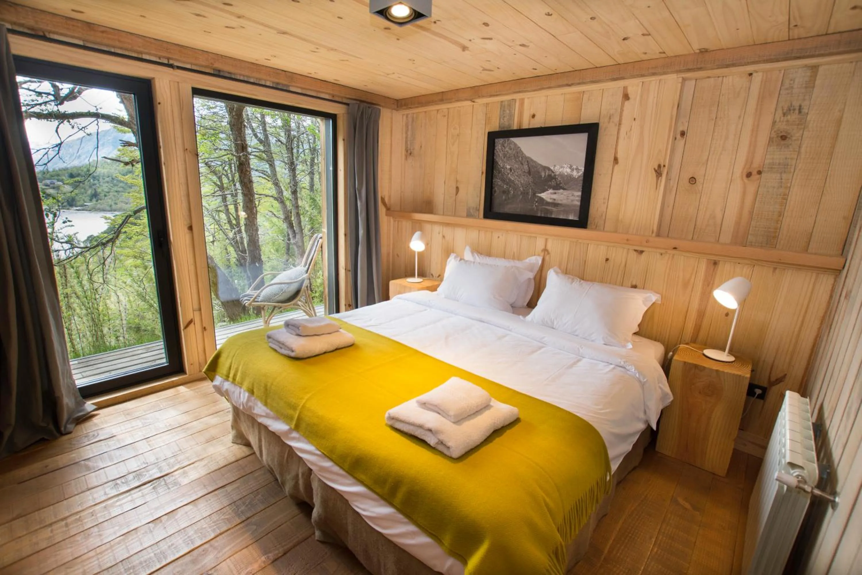 Bed in Hermoso Eco Lodge