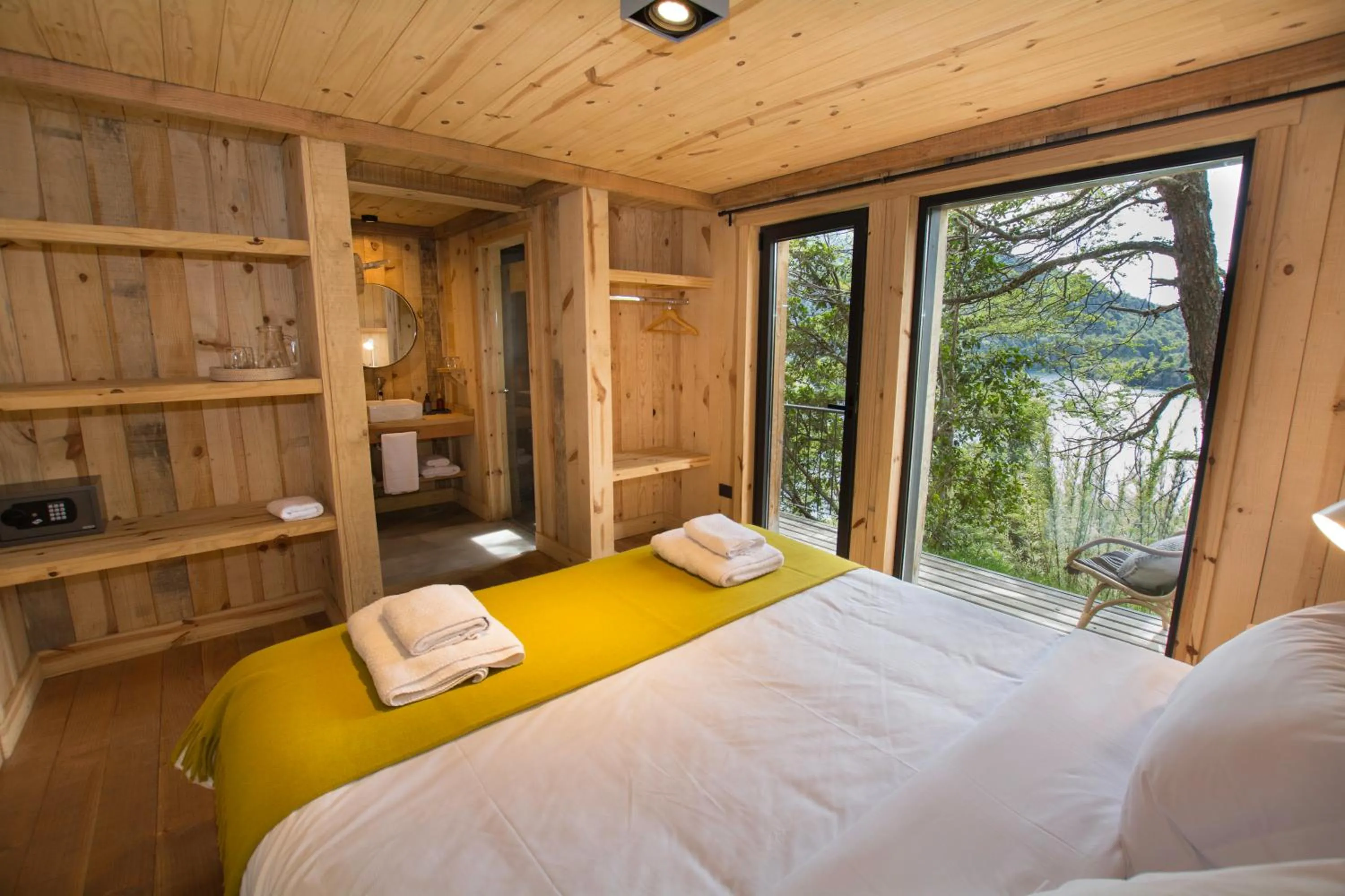Natural landscape, Bed in Hermoso Eco Lodge