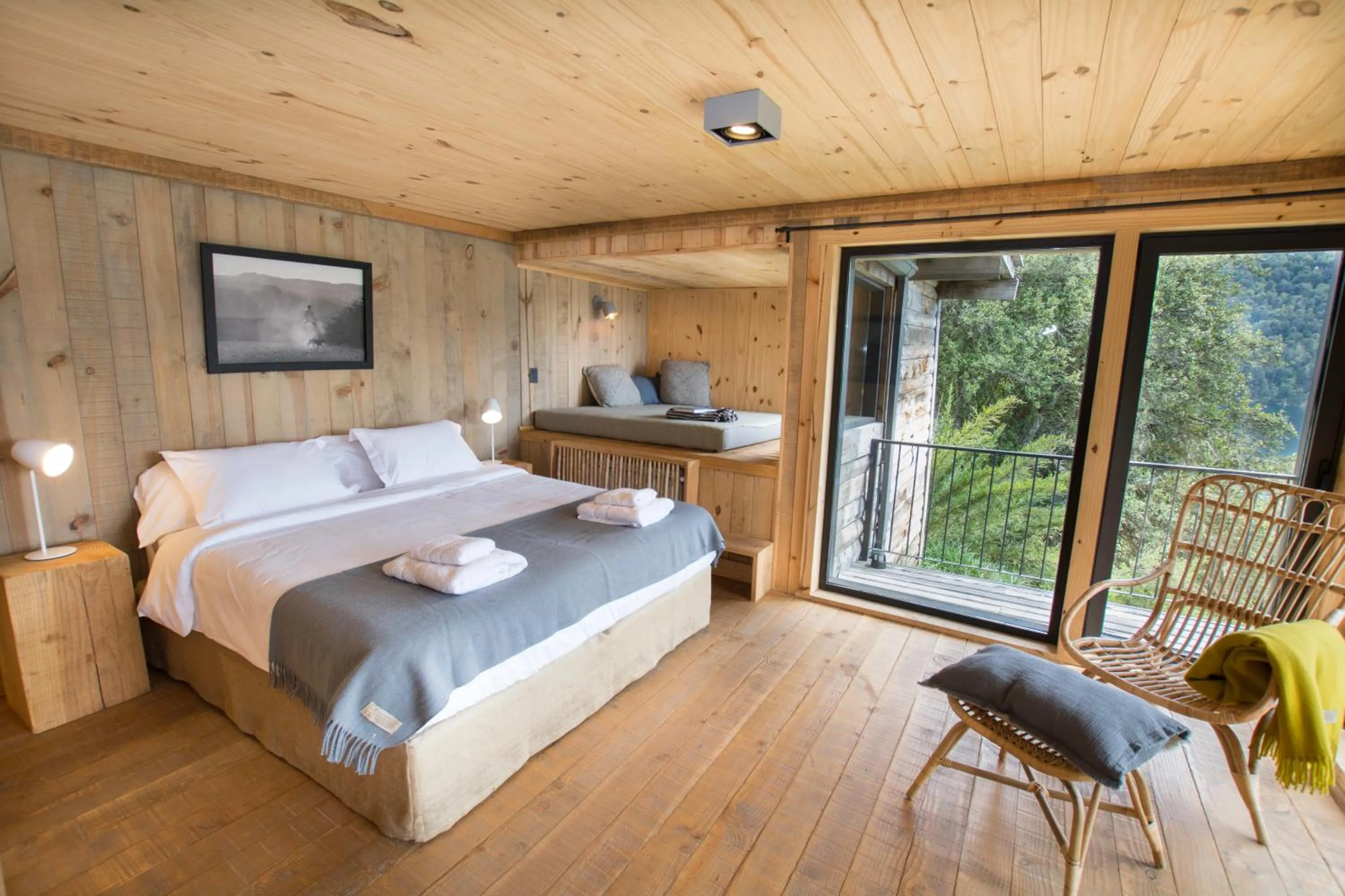 Photo of the whole room, Bed in Hermoso Eco Lodge