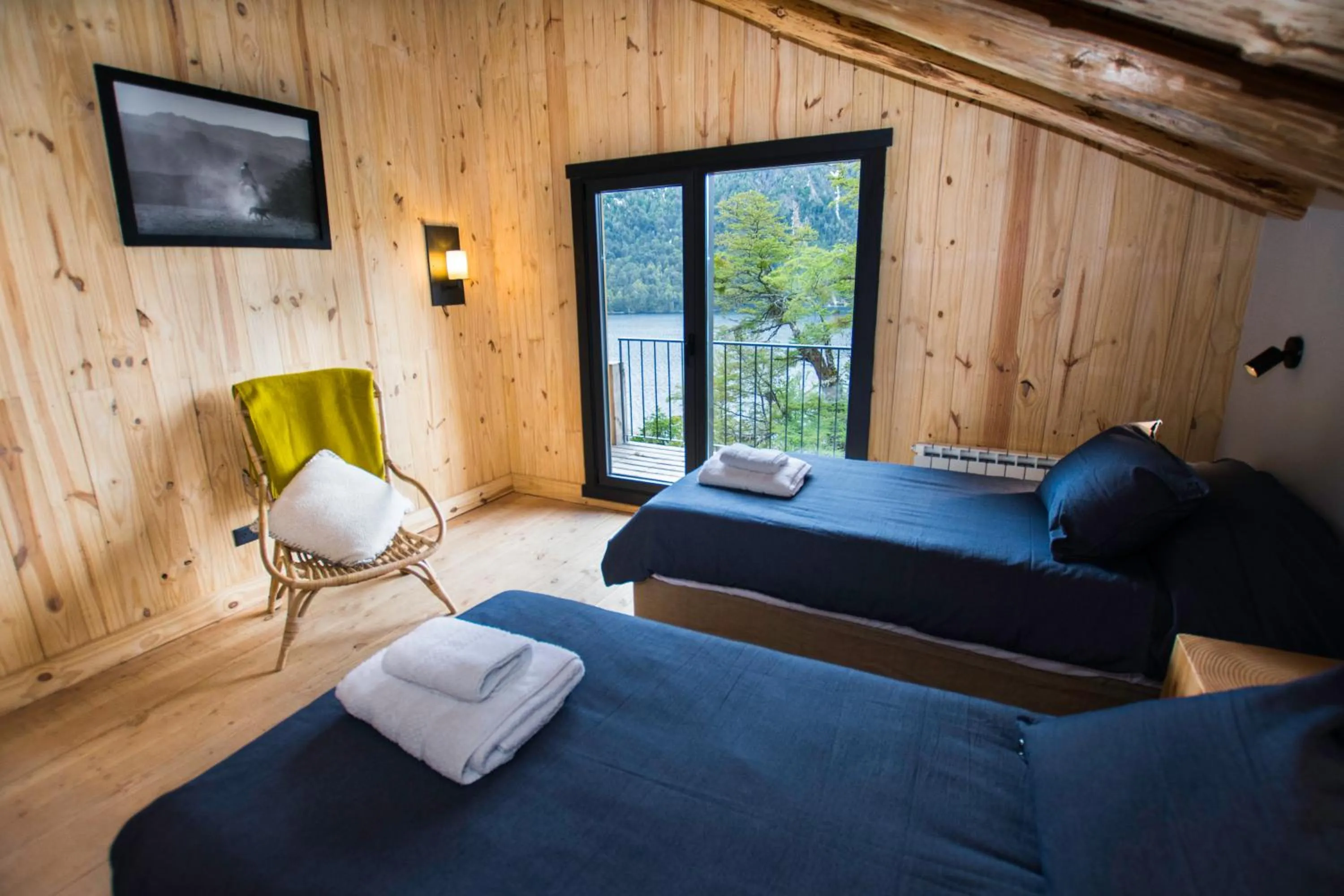 Bed in Hermoso Eco Lodge