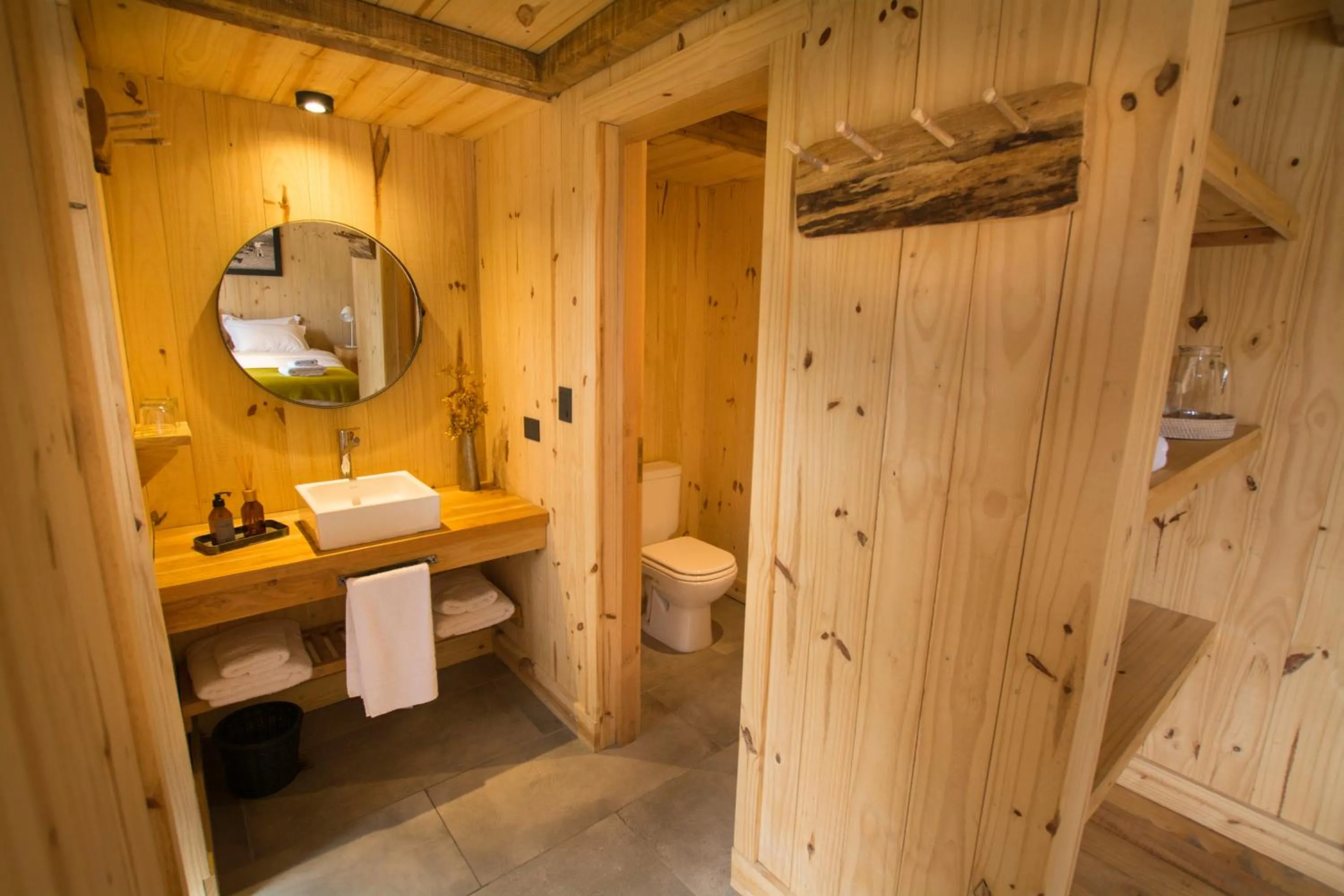 Shower in Hermoso Eco Lodge