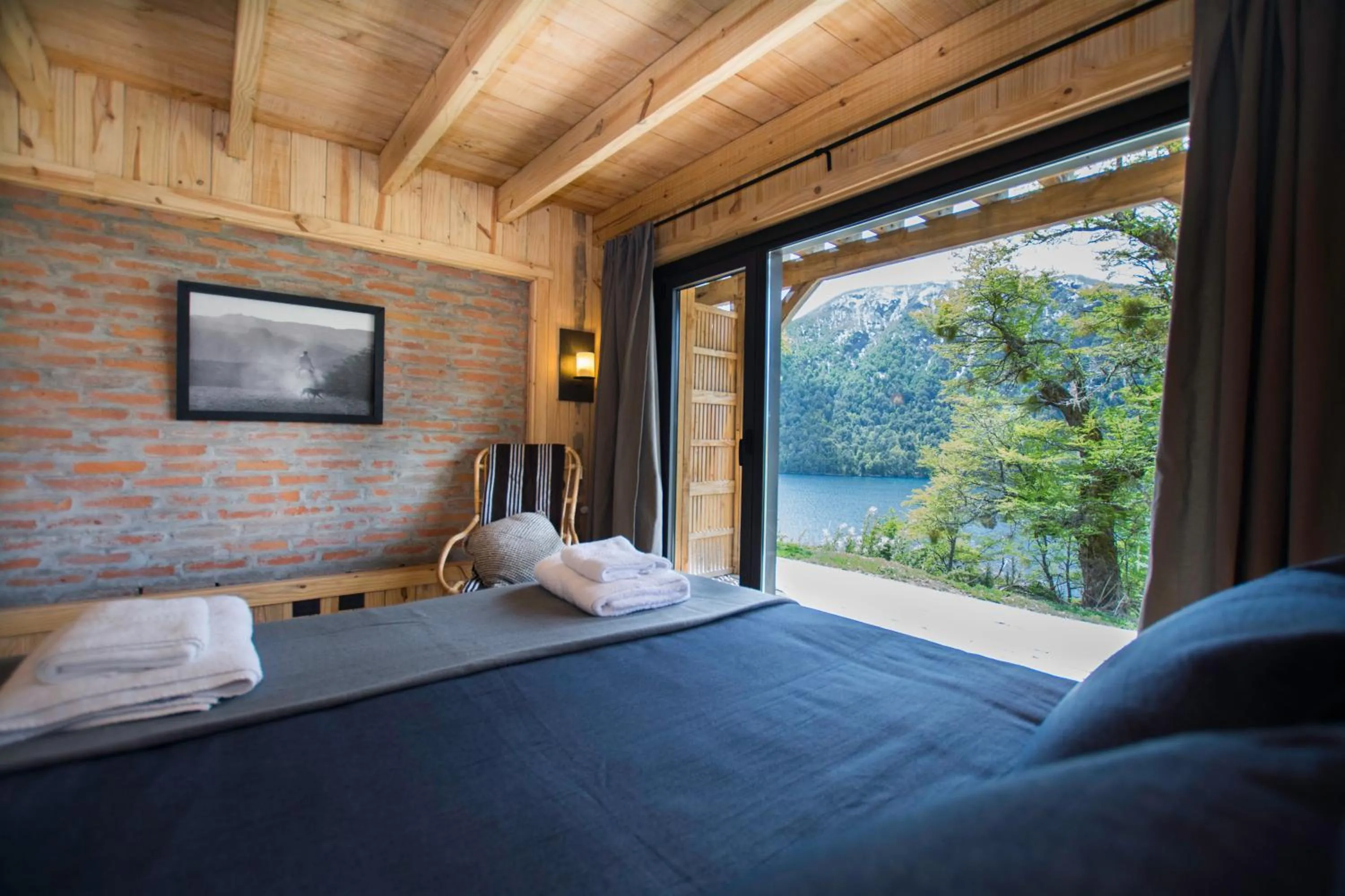 Natural landscape, Bed in Hermoso Eco Lodge